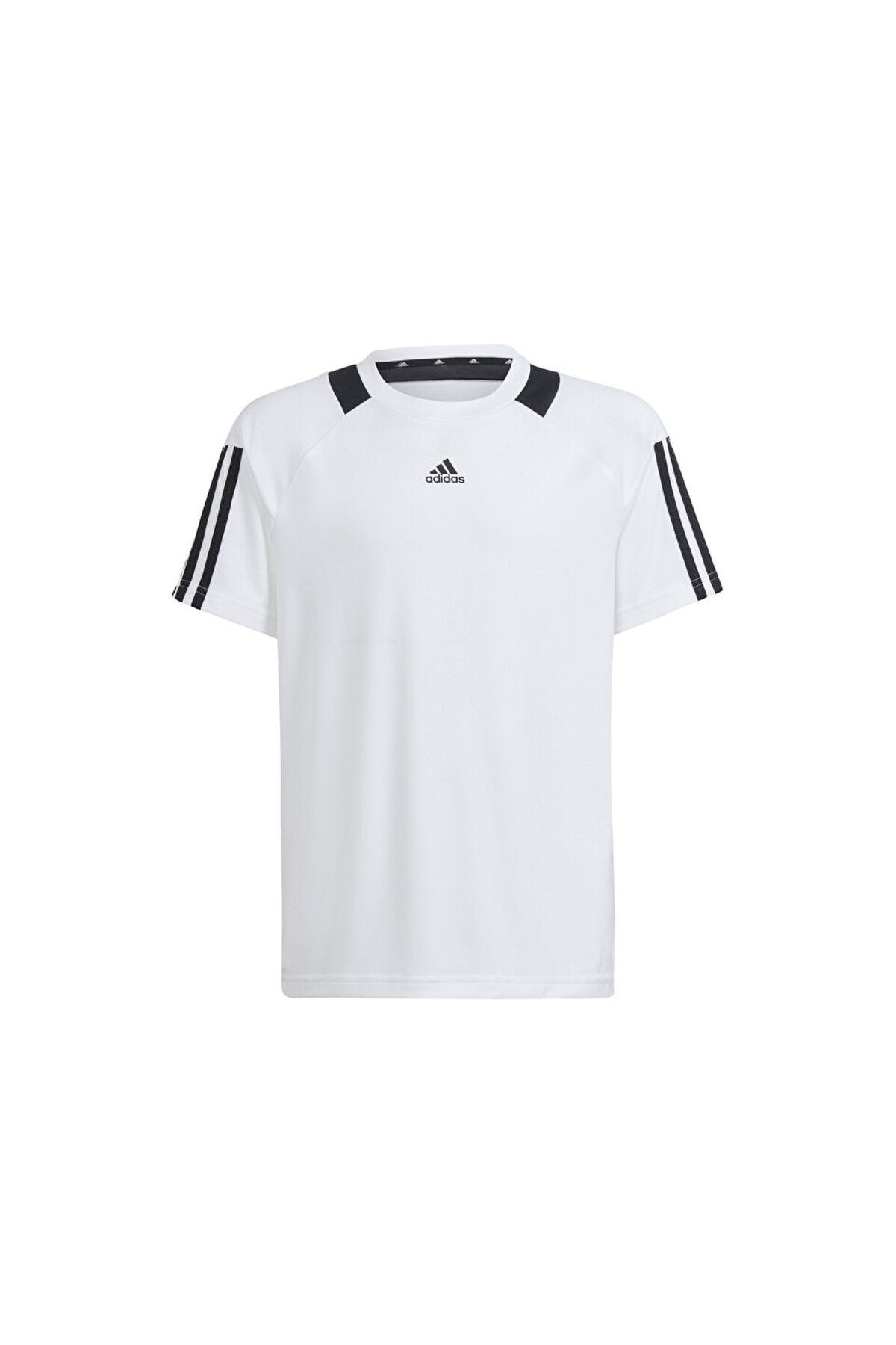 adidas J Sere T Erkek Antrenman Tişörtü IS0333 Beyaz
