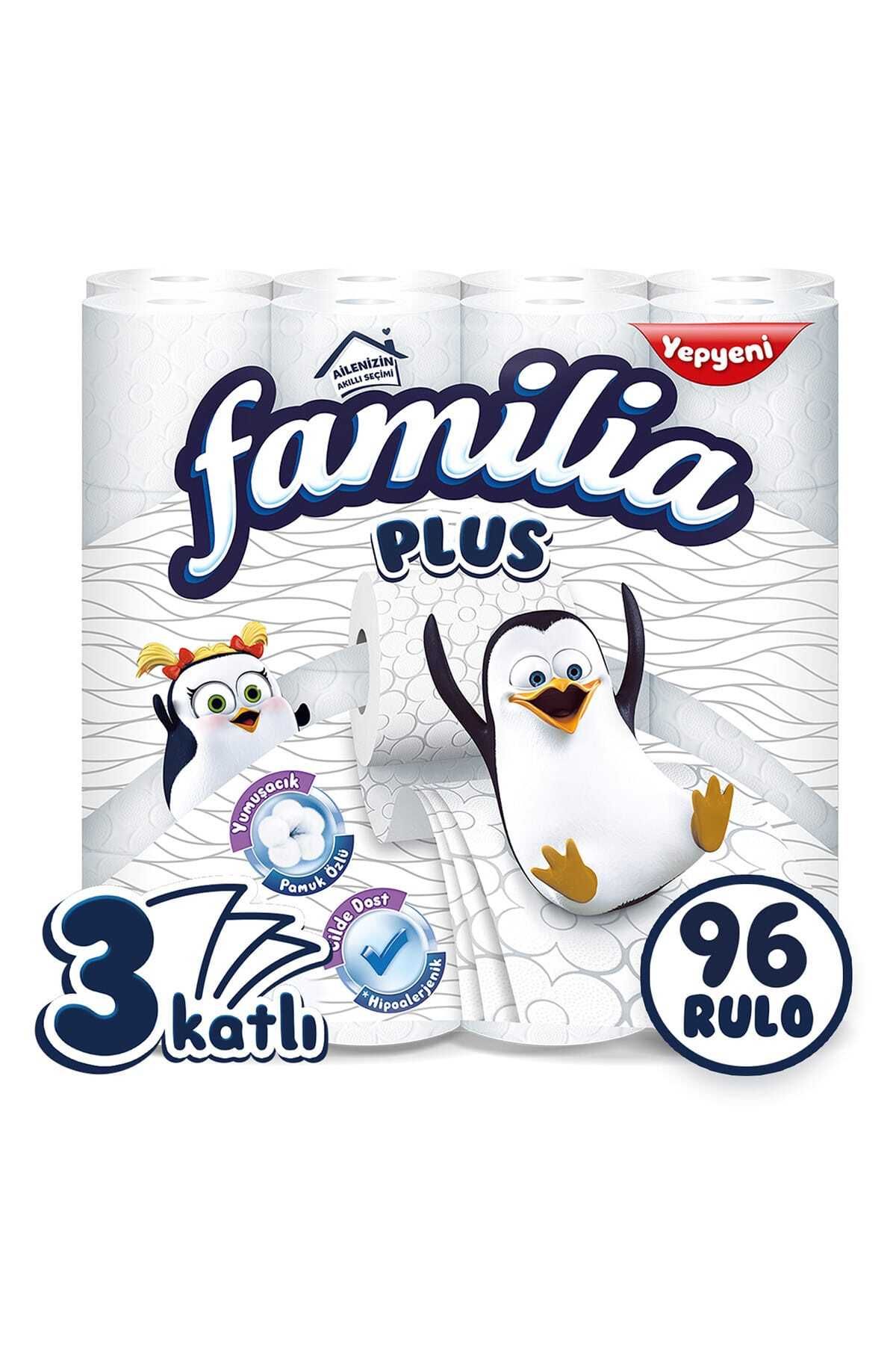 Familia Plus Tuvalet Kağıdı Jumbo Paket 96 Rulo