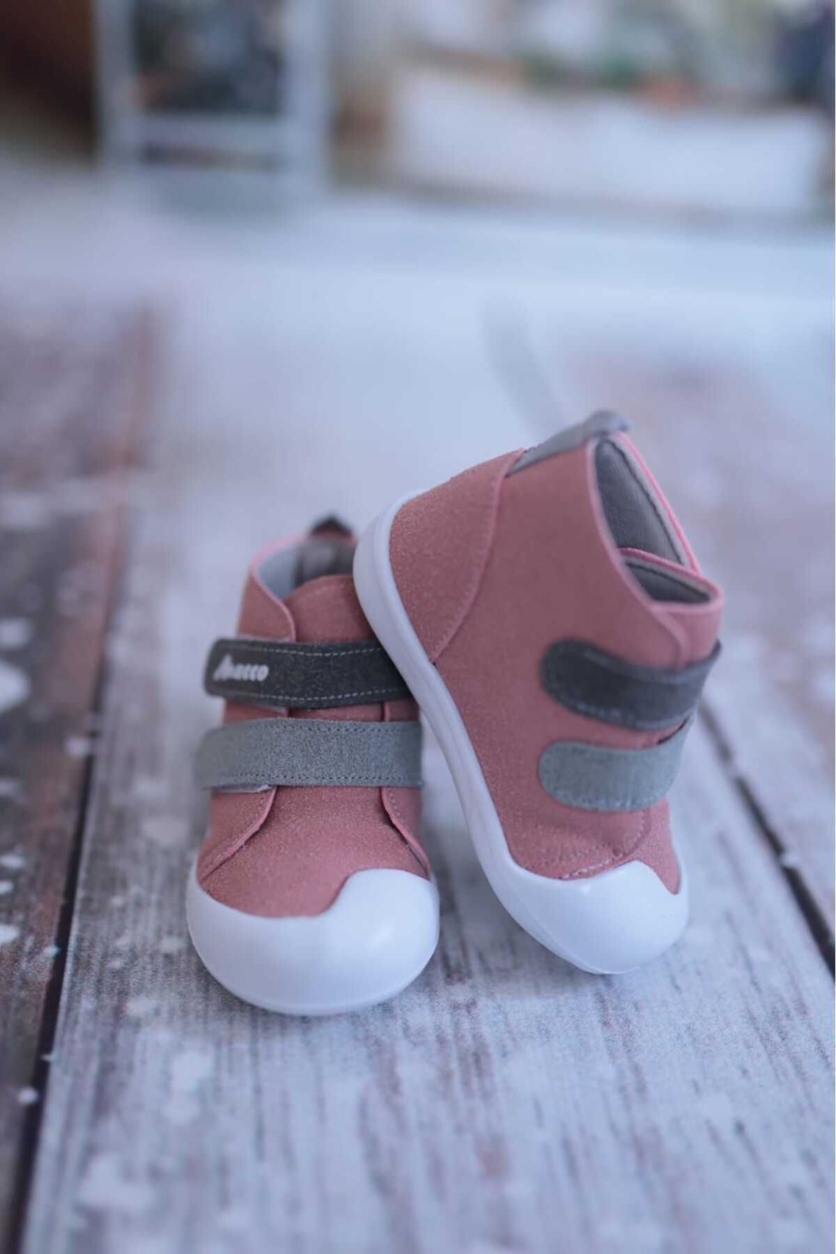 macco shoes Ilk Adım Ortopedik Kız Bebek Ayakkabısı Çocuk Ayakkabısı