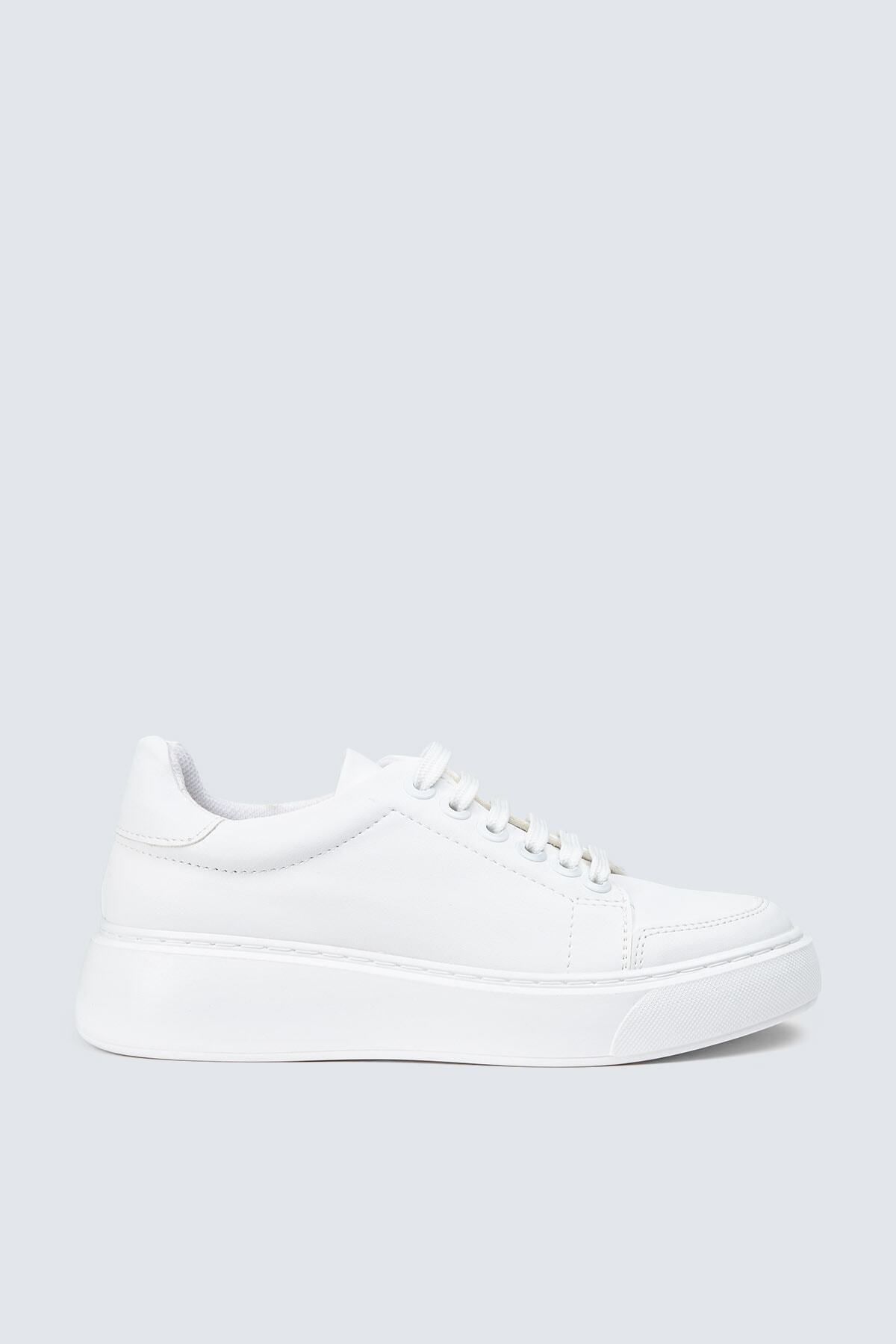 Deery Beyaz Sneaker Kadın Ayakkabı