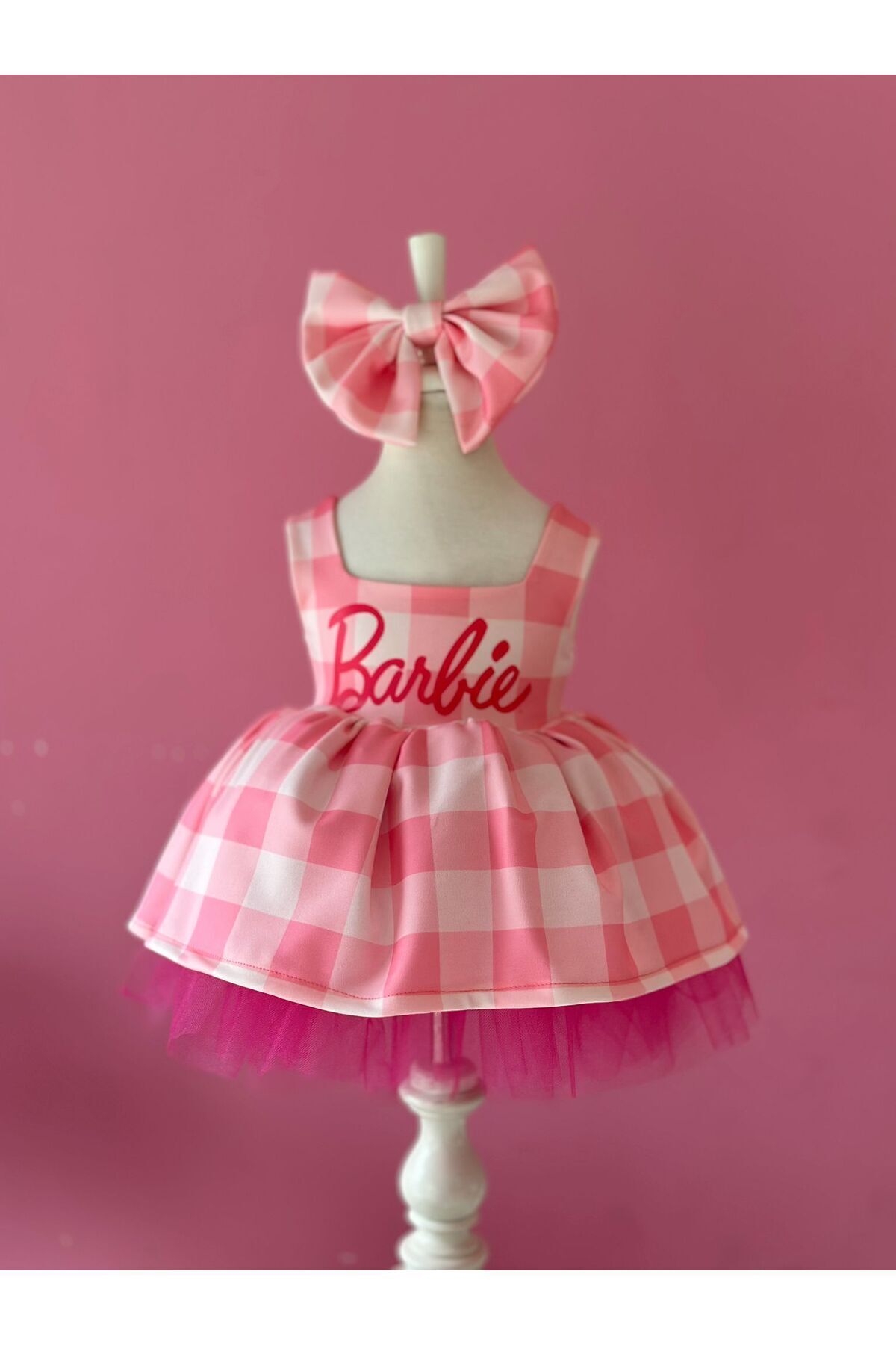Anne Kız Tasarım Barbie Elbise