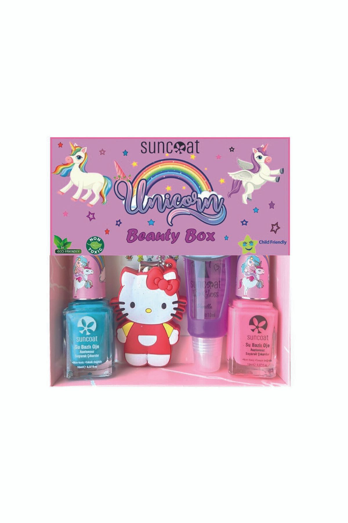 Suncoat Unicorn Beauty Box - Vanilya Aromalı Kitten - Su Bazlı - Çocuk Kişisel Bakım