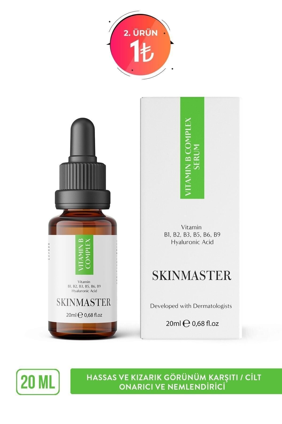 SkinMaster Cilt Yenileyici Cilt Bariyerini Güçlendirmeye Yardımcı Vita-b Complex Serum (%10 Vita-b + Ha)