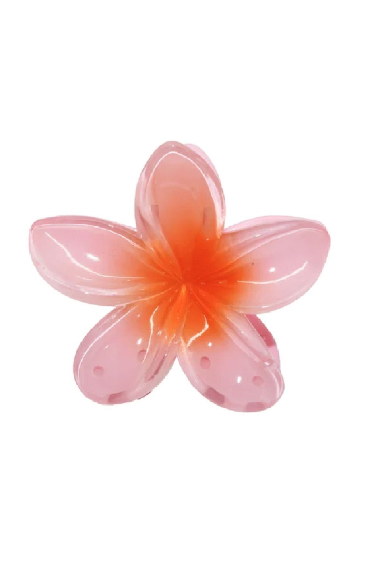 Roberta Lorenz Pembe Lotus Çiçeği Mandal Toka | Çiçek Toka | Aloha | Plumeria Kreasyonu 4 Al 3 Öde