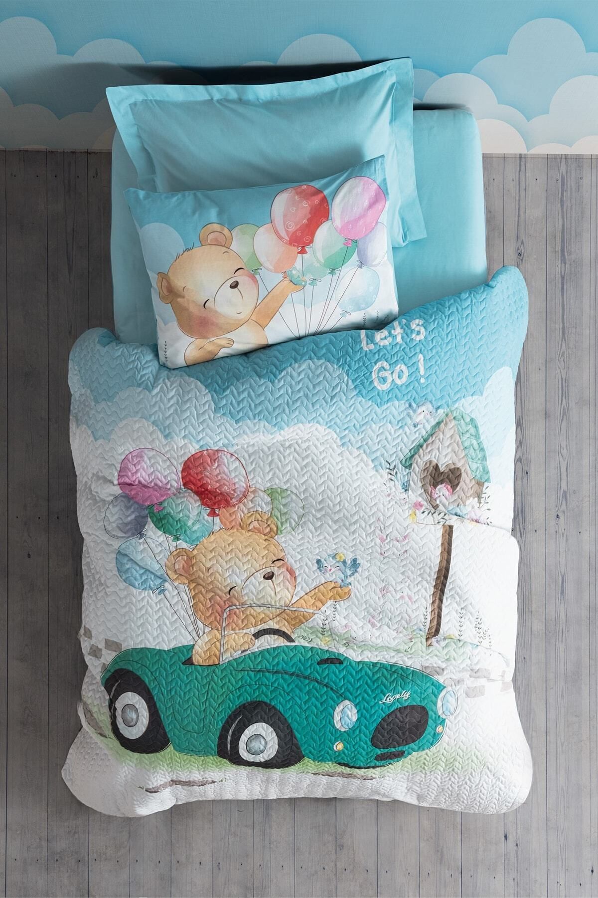 Cotton Box Junior Tek Kişilik Complete Set Buddy Mavi
