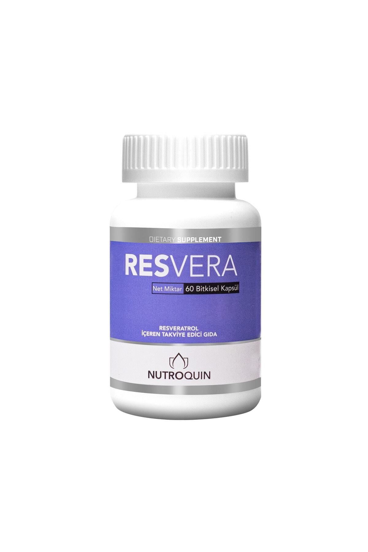 NUTROQUIN Resvera Resveratrol Içeren 60 Bitkisel Kapsül