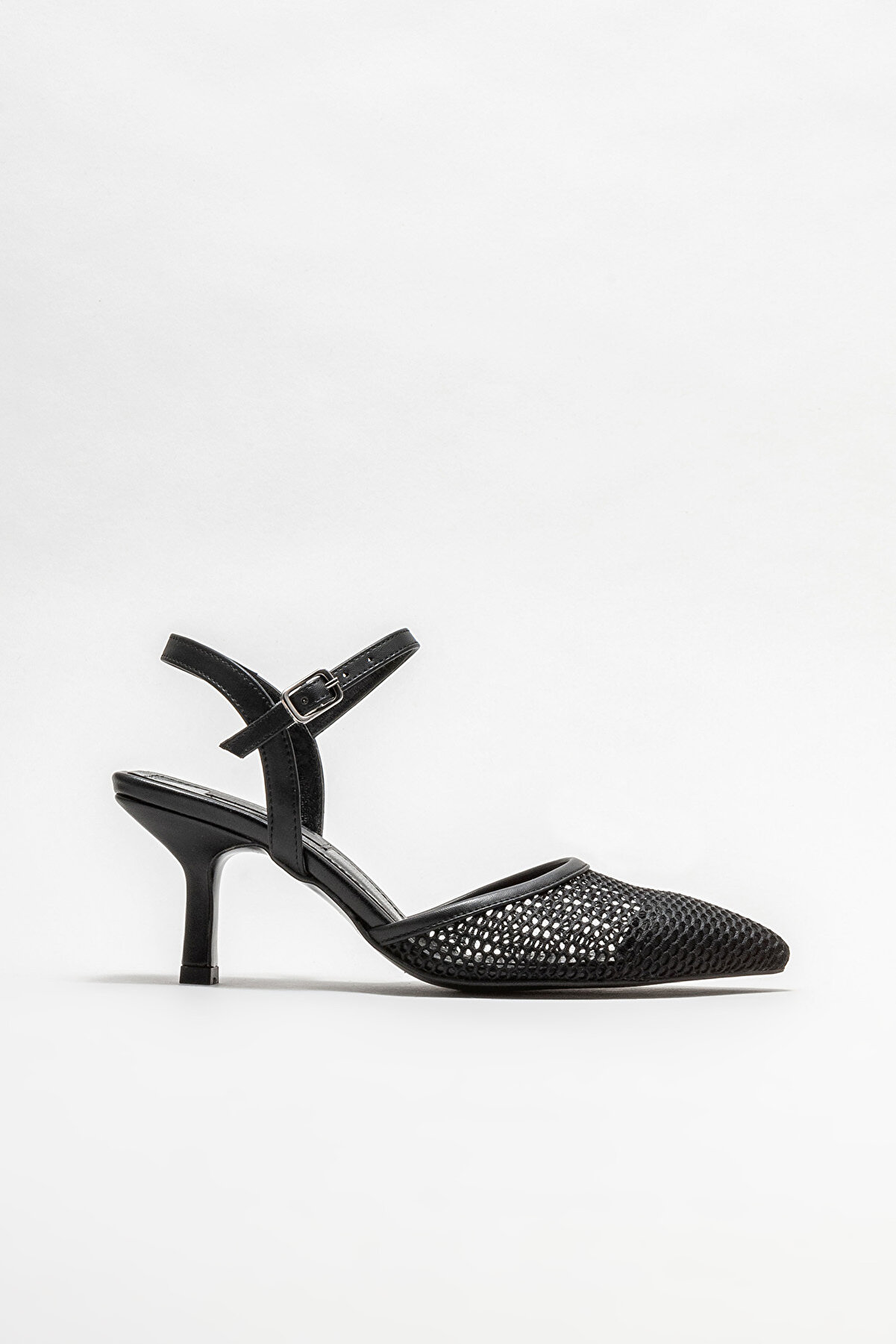 Elle Siyah Kadın Topuklu Ayakkabı