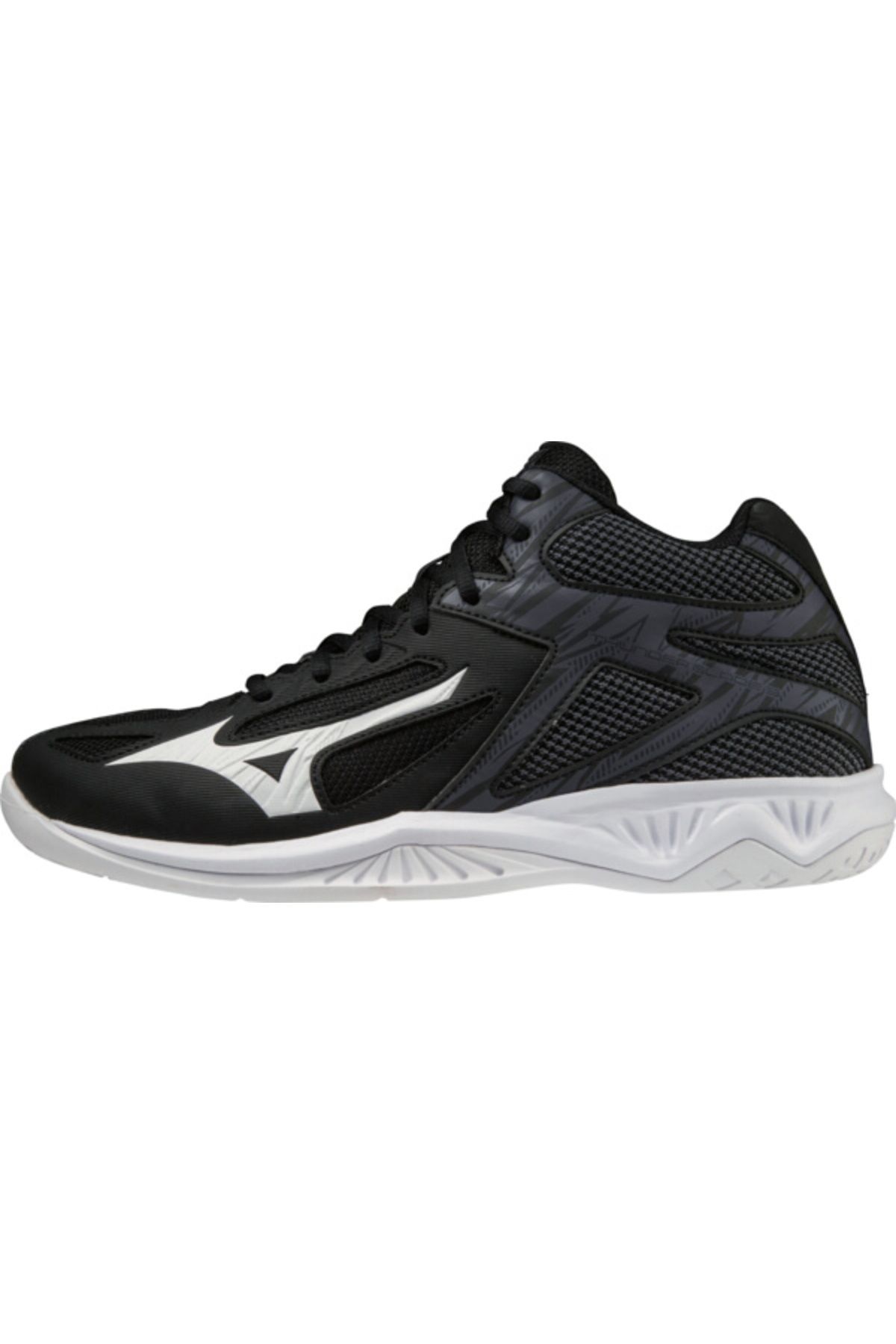 Mizuno Thunder Blade 3 Mıd Unisex Voleybol Ayakkabısı Siyah