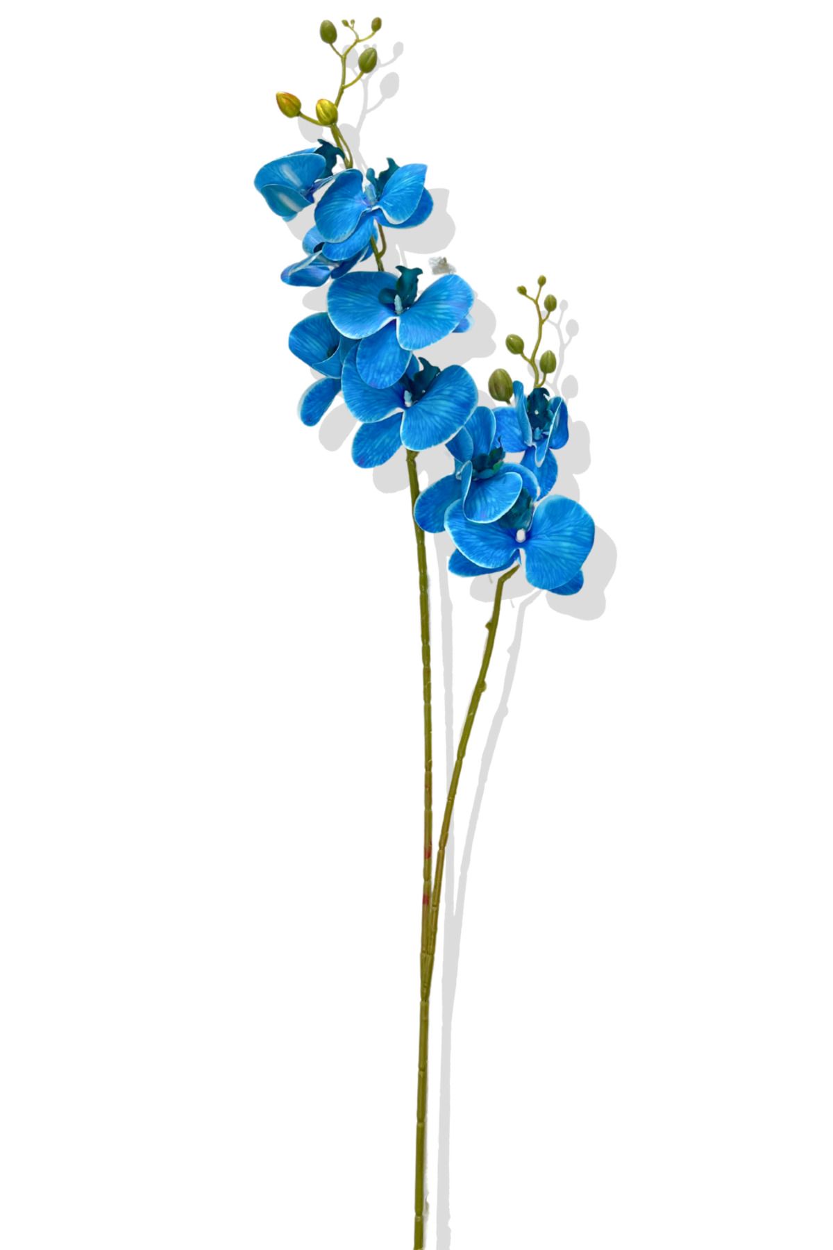 Cihan Çiçekçilik Yapay Çift Dal Kafa Islak Orkide 90 Cm