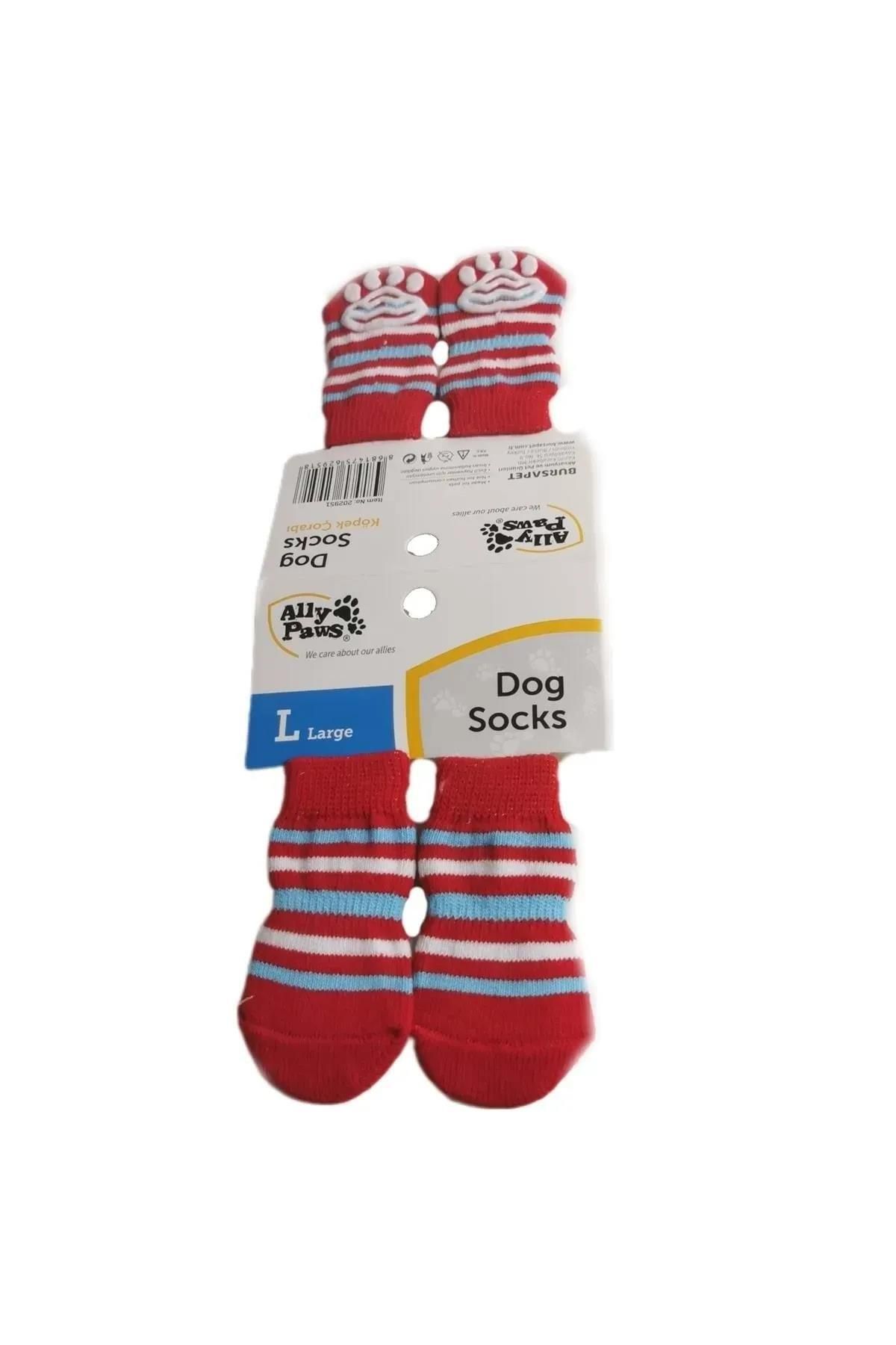 Glipet Pet Socks Kedi Köpek Çorabı Large 3.5 X 9 Cm