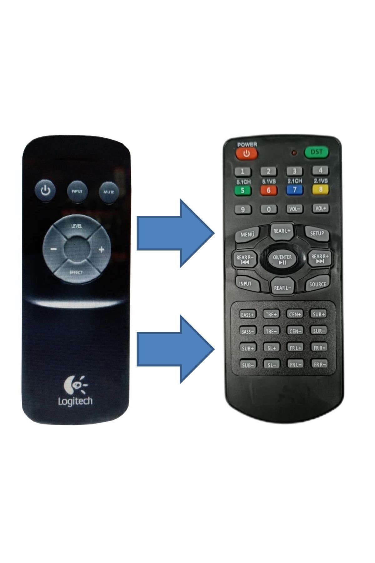 DST Logitech Z-906 Ses Sistemi Kumandası