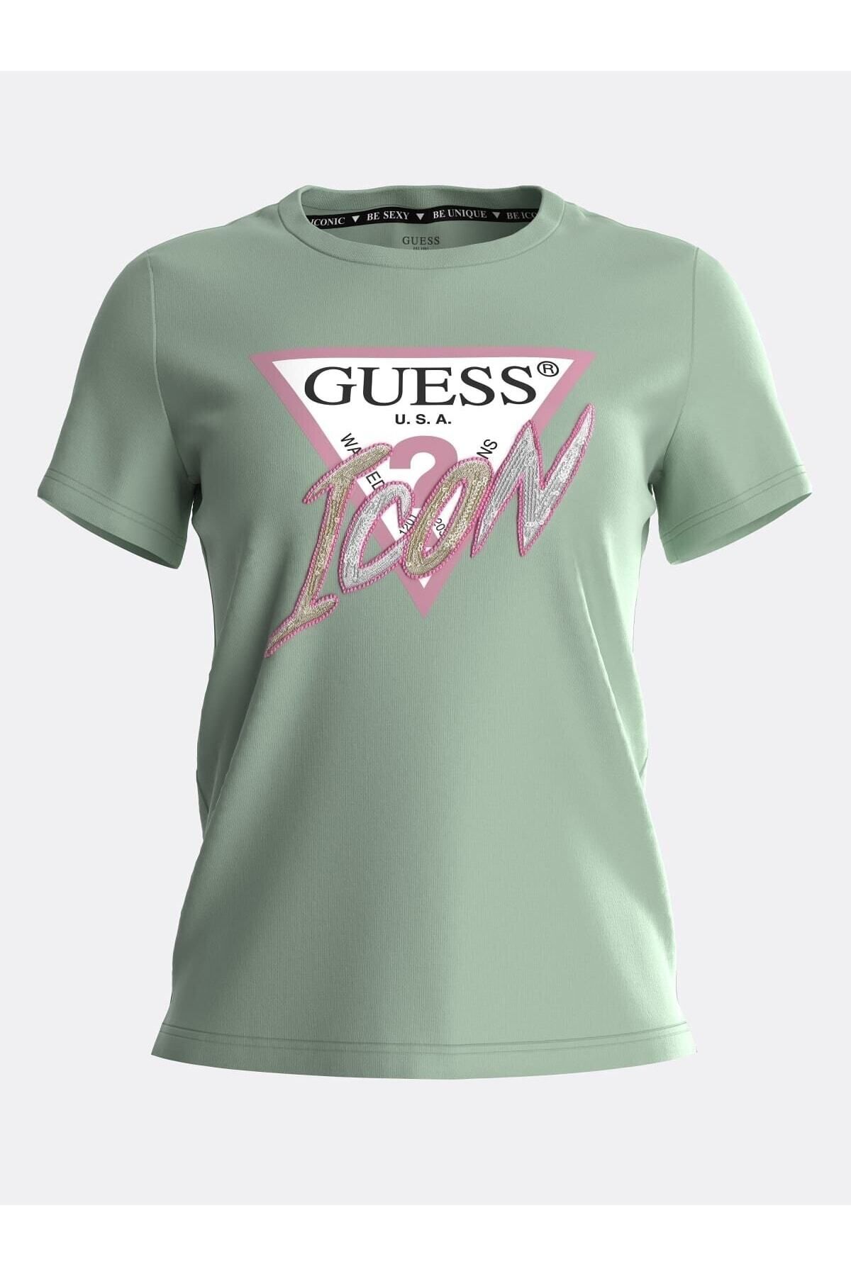 Guess Ss Cn Kadın Regular Fit T-Shirt
