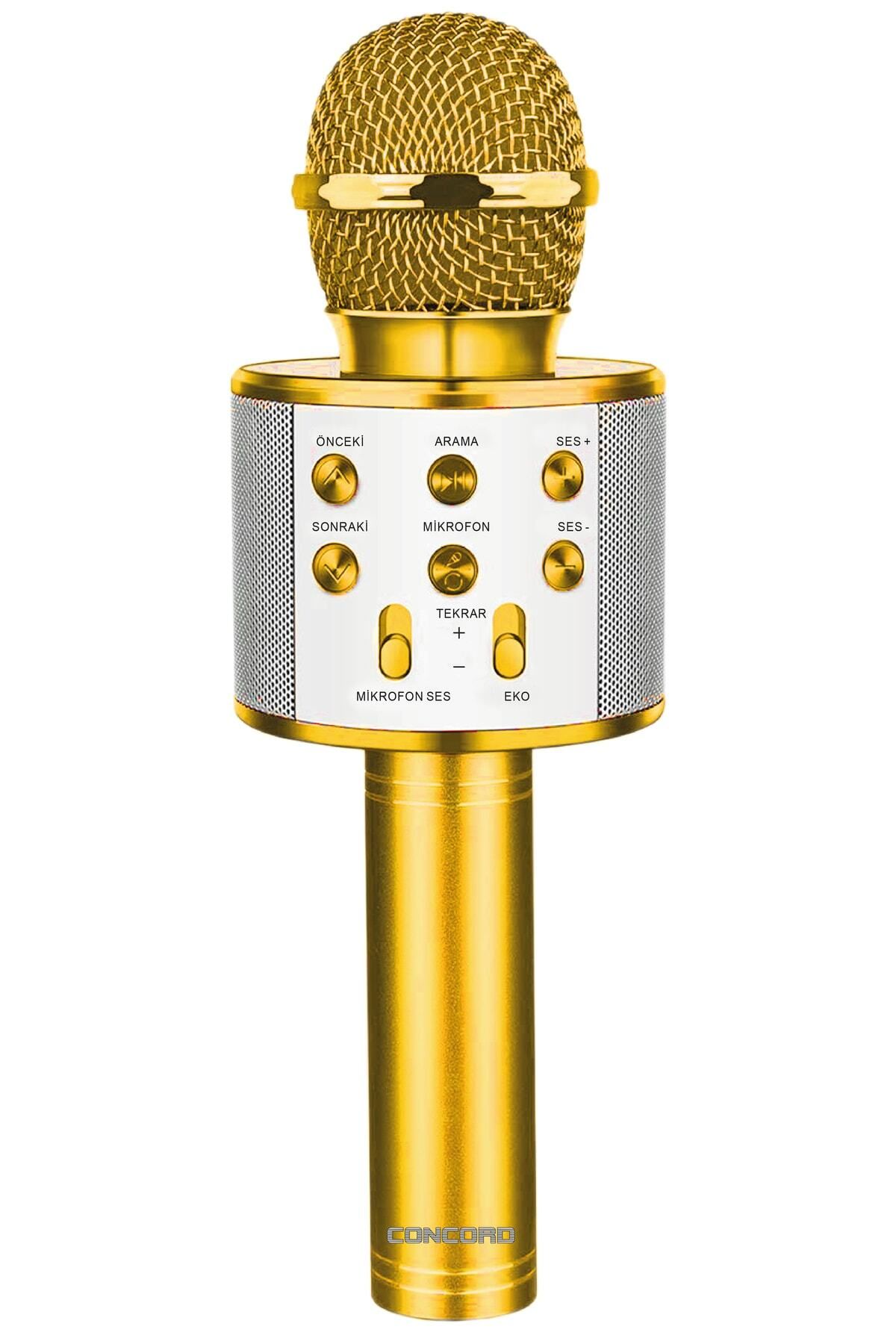 Concord C-8501 Karaoke Türkçe Mikrofon Bluetooth Hoparlör