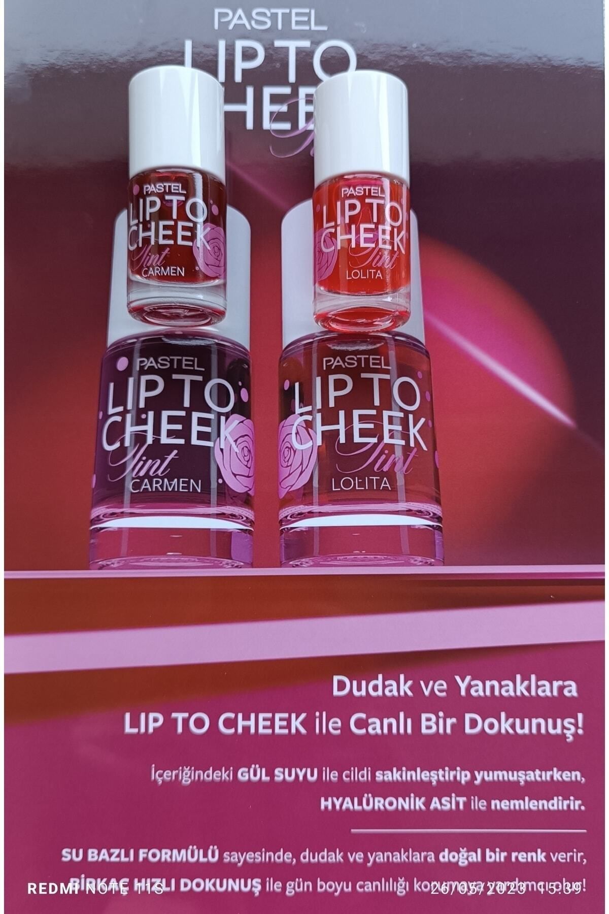 Pastel 2'li Lip To Cheek Tint Carmen&lolita
