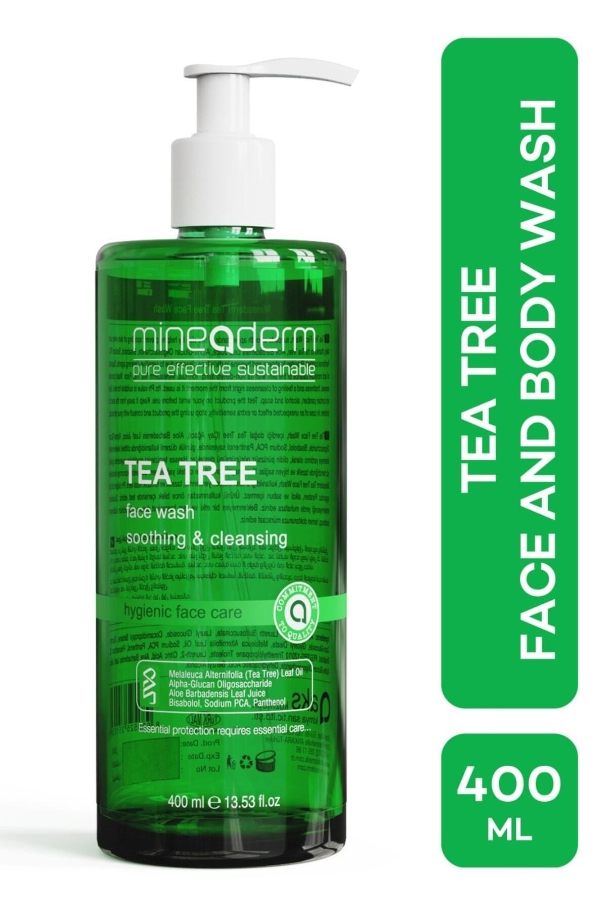 mineaderm Tea Tree Face and Body Wash