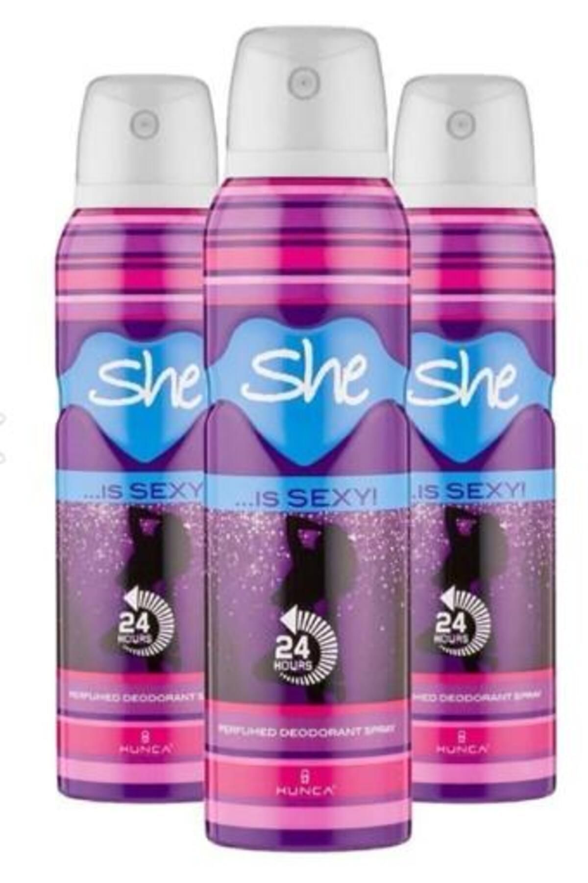 She Deodorant For Women Is Sexy 150ml X 3 Adet