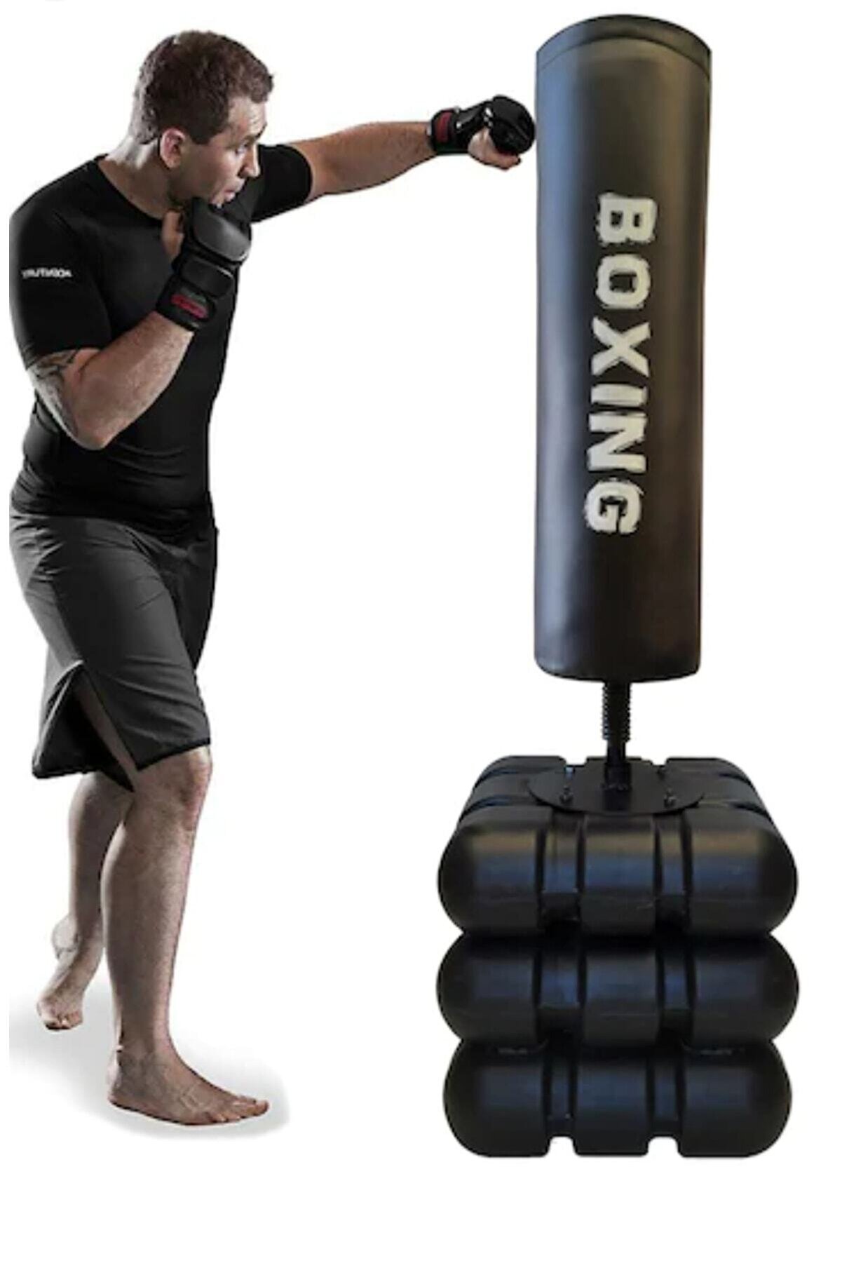 A Boxing Ayaklı Boks Standı 175 Cm Salon Torbası