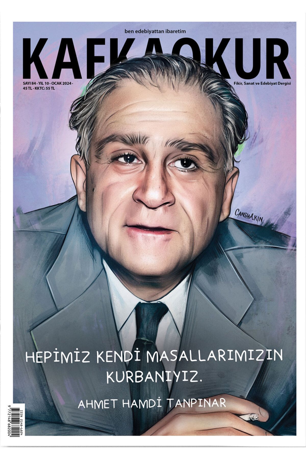 KafkaOkur Dergisi Sayı 84 - Ahmet Hamdi Tanpınar - Ocak 2024