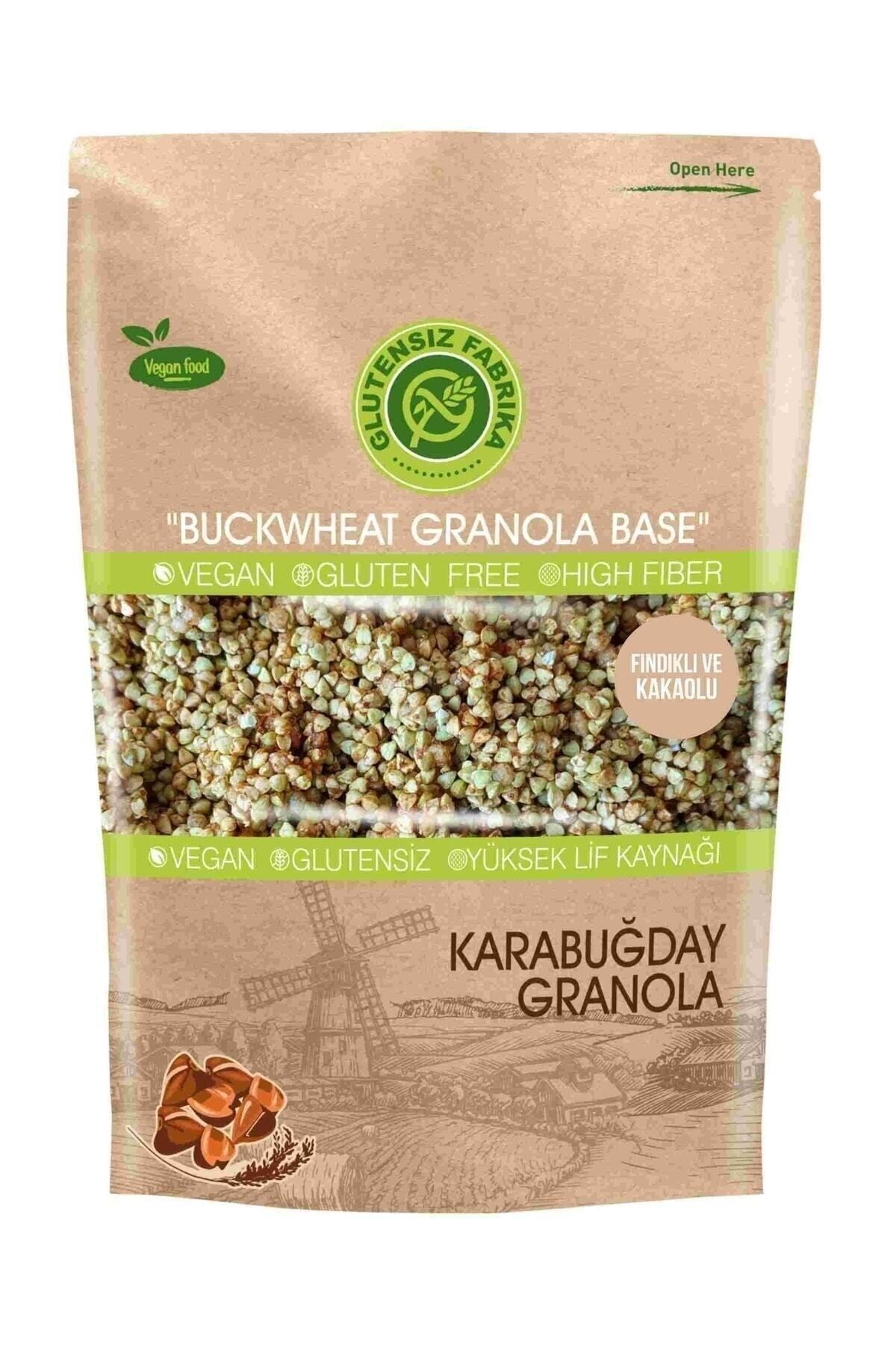 GLUTENSİZ FABRİKA Yulaf & Karabuğday Granola 300 Gram