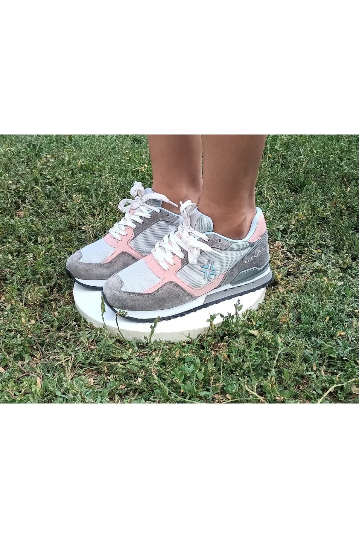 BUCKHEAD Düz Taban Kadın Tam Ortopedik Yürüyüş Günlük Sneakers Spor Ayakkabı