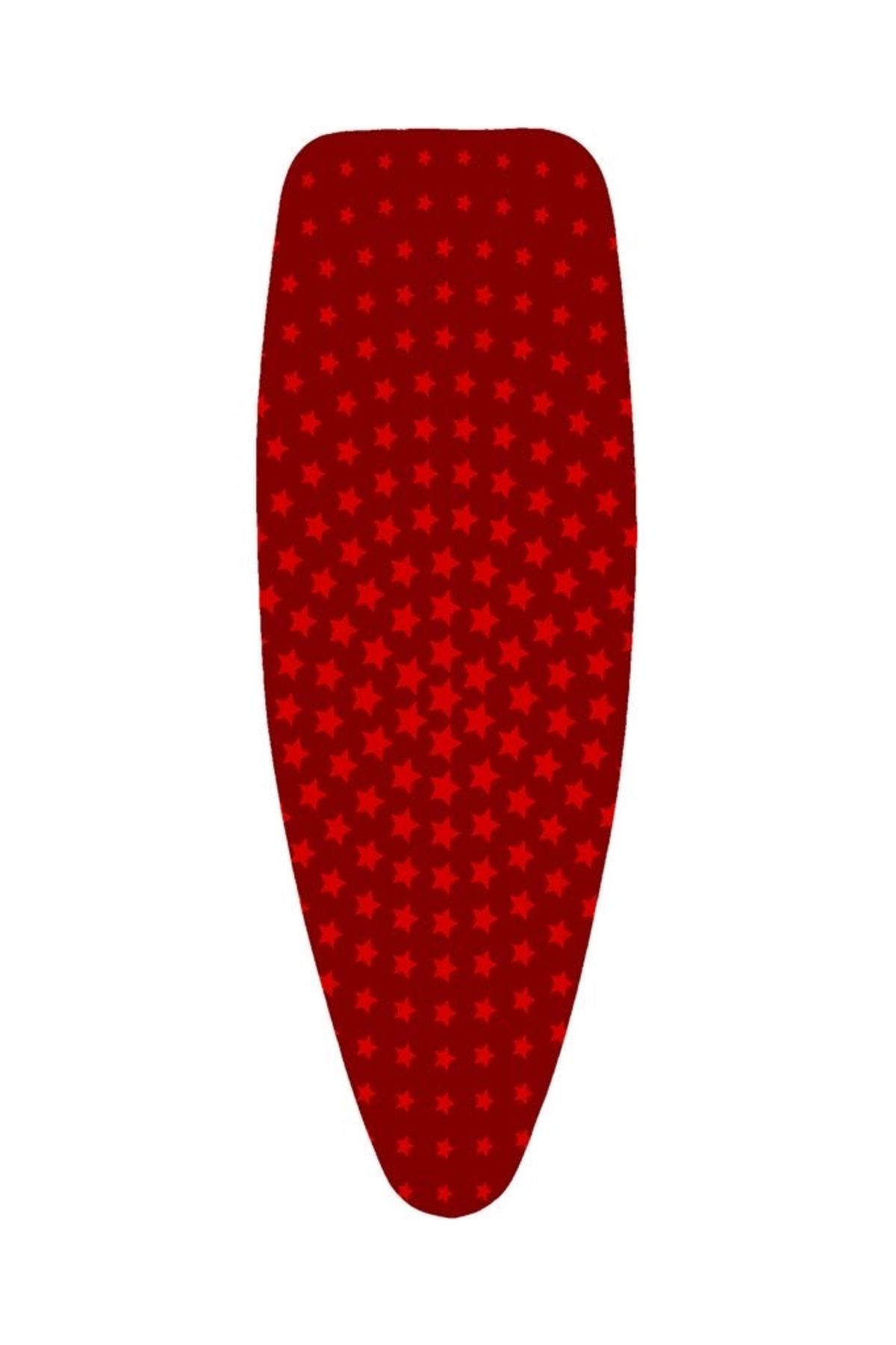 GERCELLA Luxury Red Star Ütü Masası Kılıfı Örtüsü (50X135CM)