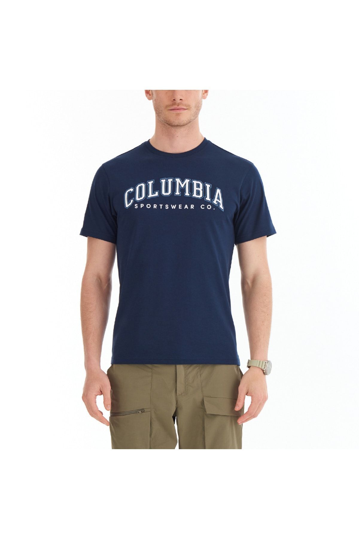 Columbia Csc Varsity Arch 2 Erkek Kısa Kollu T-shirt