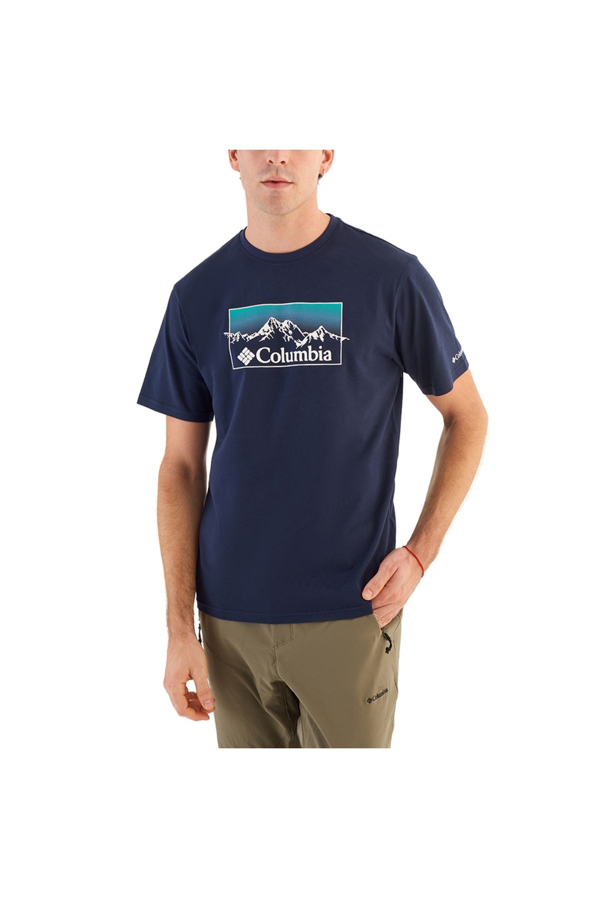 Columbia CSC Linear Range Erkek Kisa Kollu T-Shirt