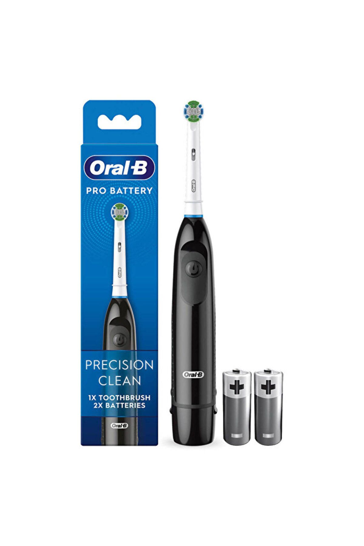 Oral-B Pilli Diş Fırçası Precision Clean Professional Battery Siyah