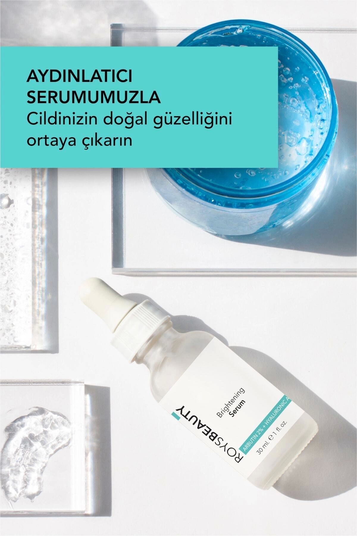 ROYS beauty Cilt Bakım Serumu (arbutin % 2 + Hyaluronic Acid )