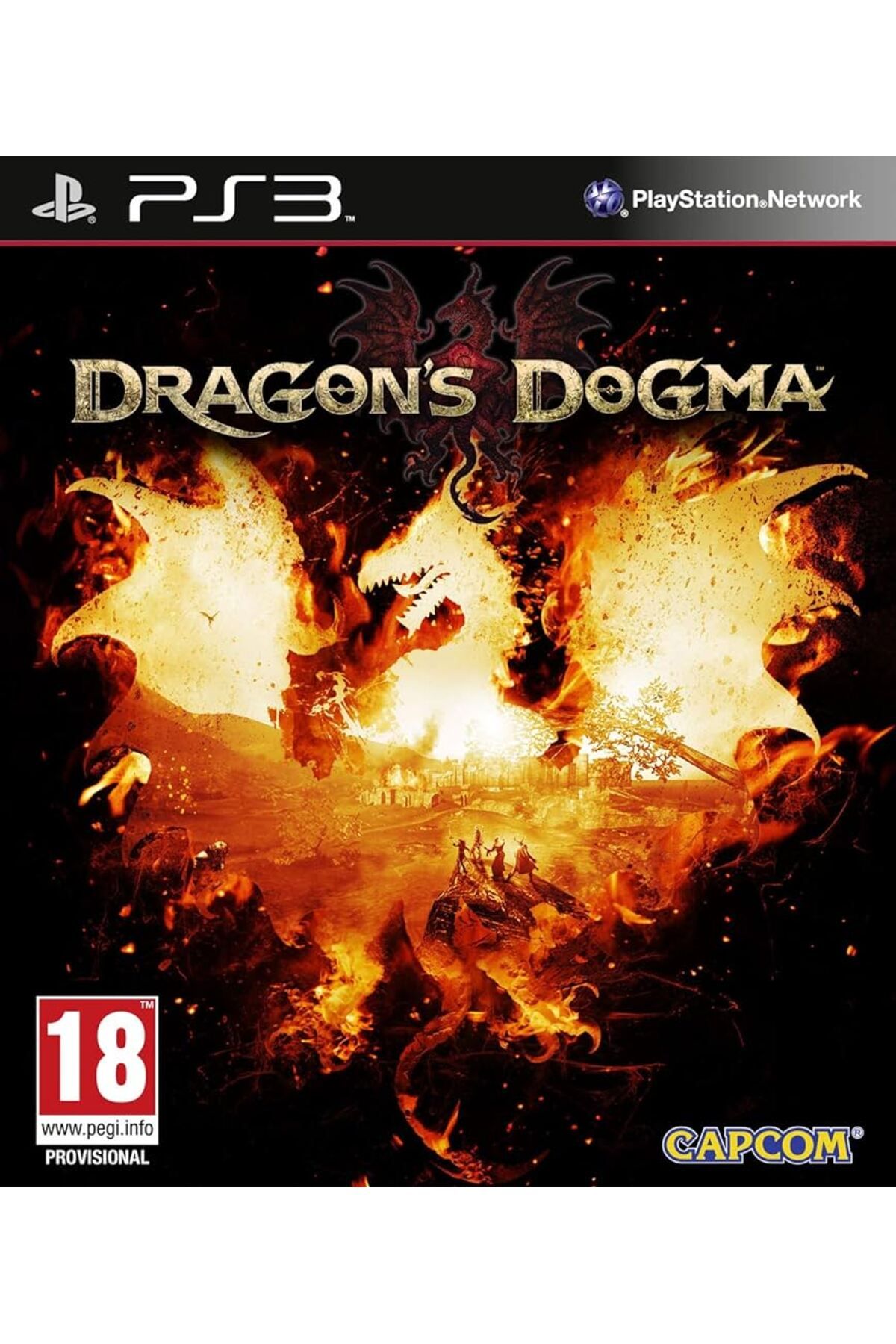 CAPCOM Dragon's Dogma PS3 Oyunu Teşhir ürün Orijinal Kutulu Oyun
