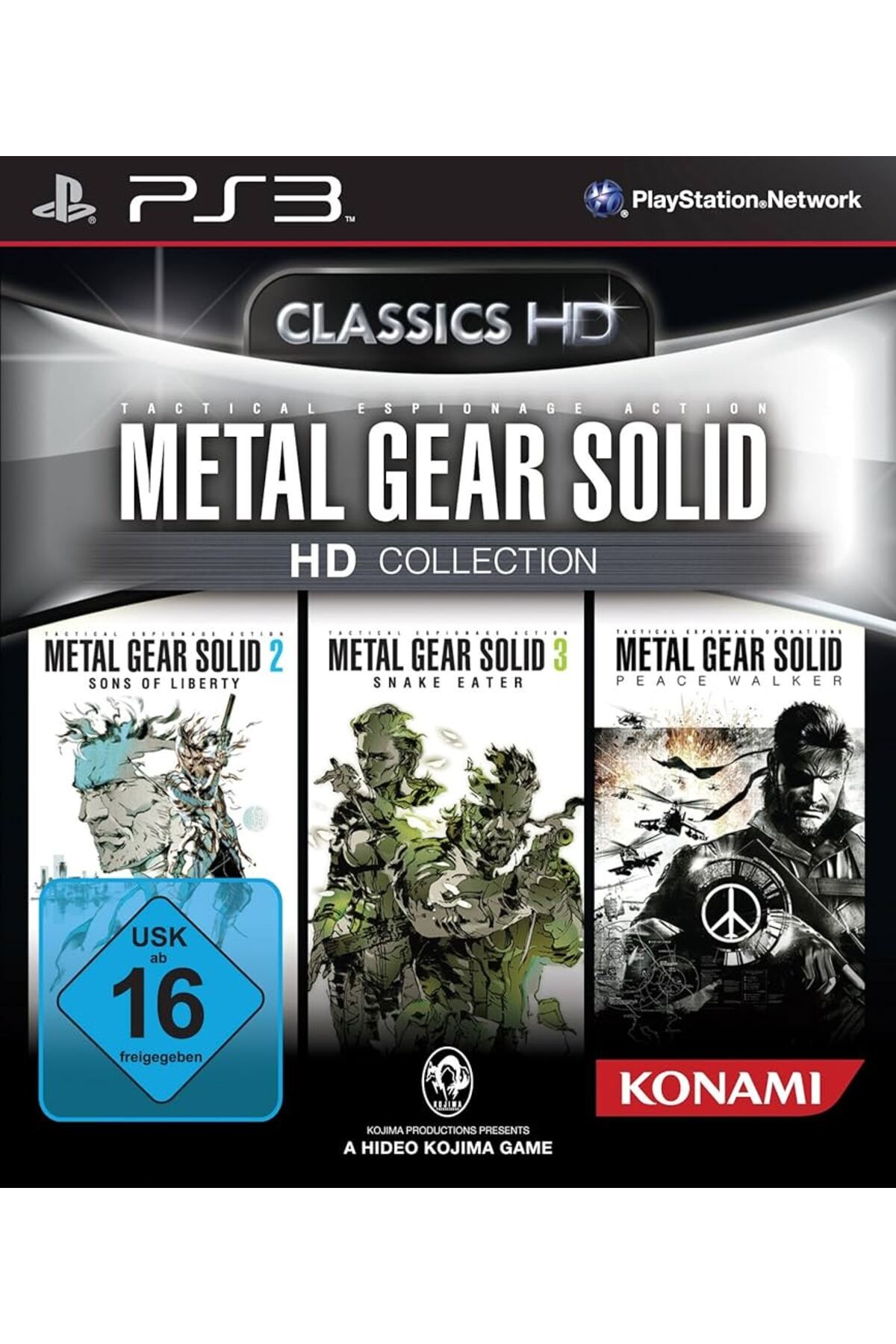 Konami Metal Gear Solid HD Collection PS3 Oyunu Teşhir ürün Orijinal Kutulu Oyun