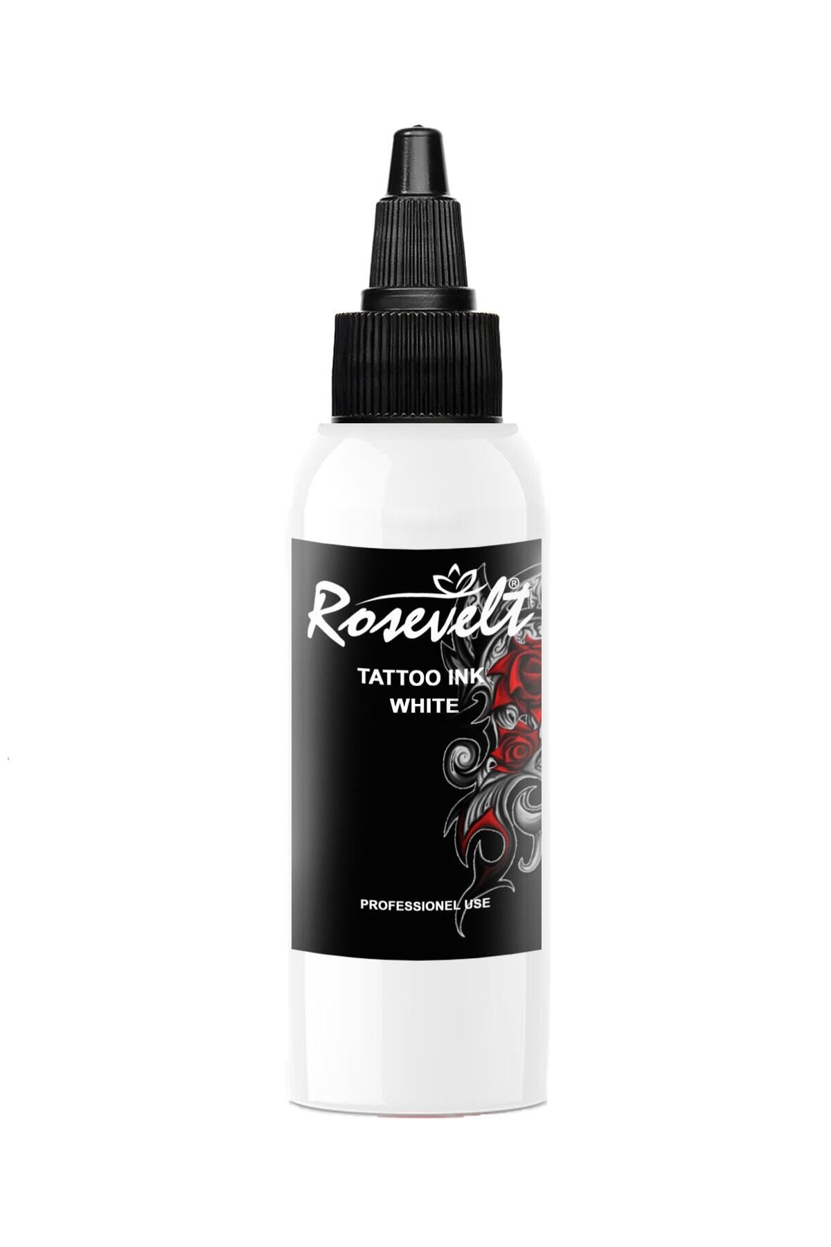 ROSEVELT Dövme Boyası Snow White - Beyaz 30 ml