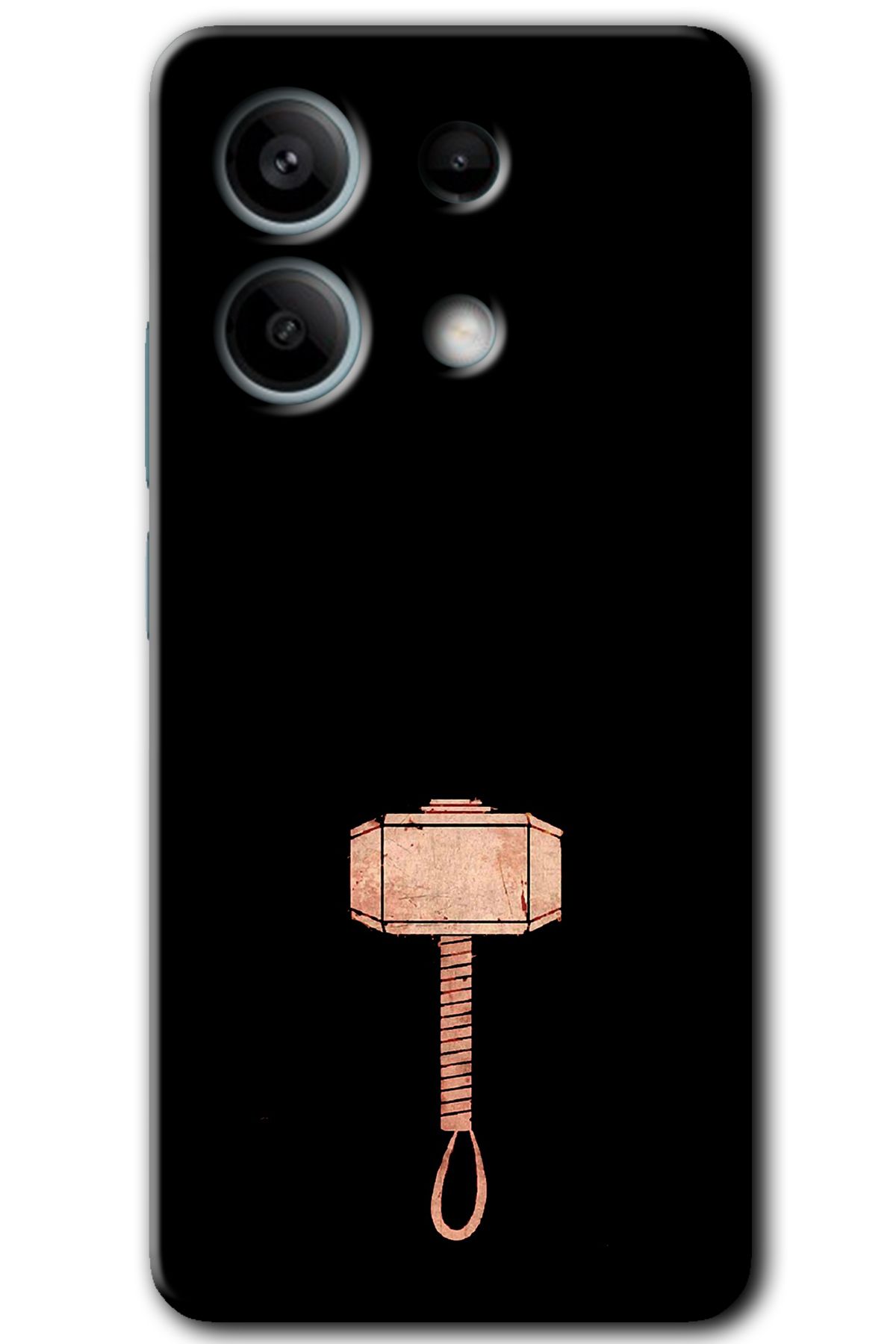 Gramaphone Xiaomi Redmi Note 13 Pro 5G Kılıf HD Desen Baskılı Kılıf - Thor Çekiç