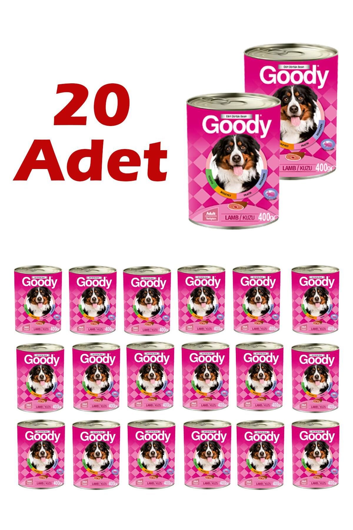 Goody Kuzulu Yetişkin Köpek Konservesi 400 Gr 20 Adet