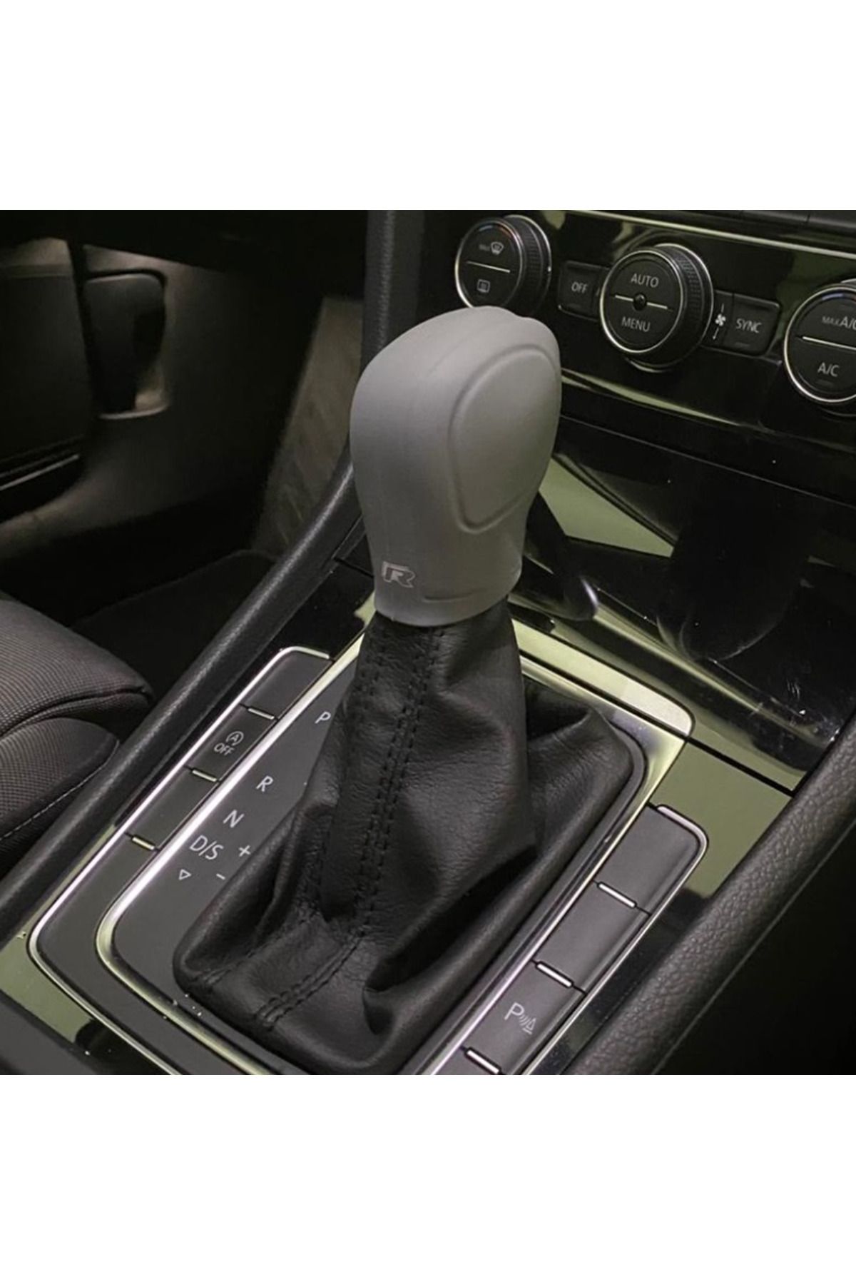 Cartex Gri Volkswagen Seat Skoda Golf Leon Dsg Silikon Vites Topuzu Koruyucu Kılıfı Gri