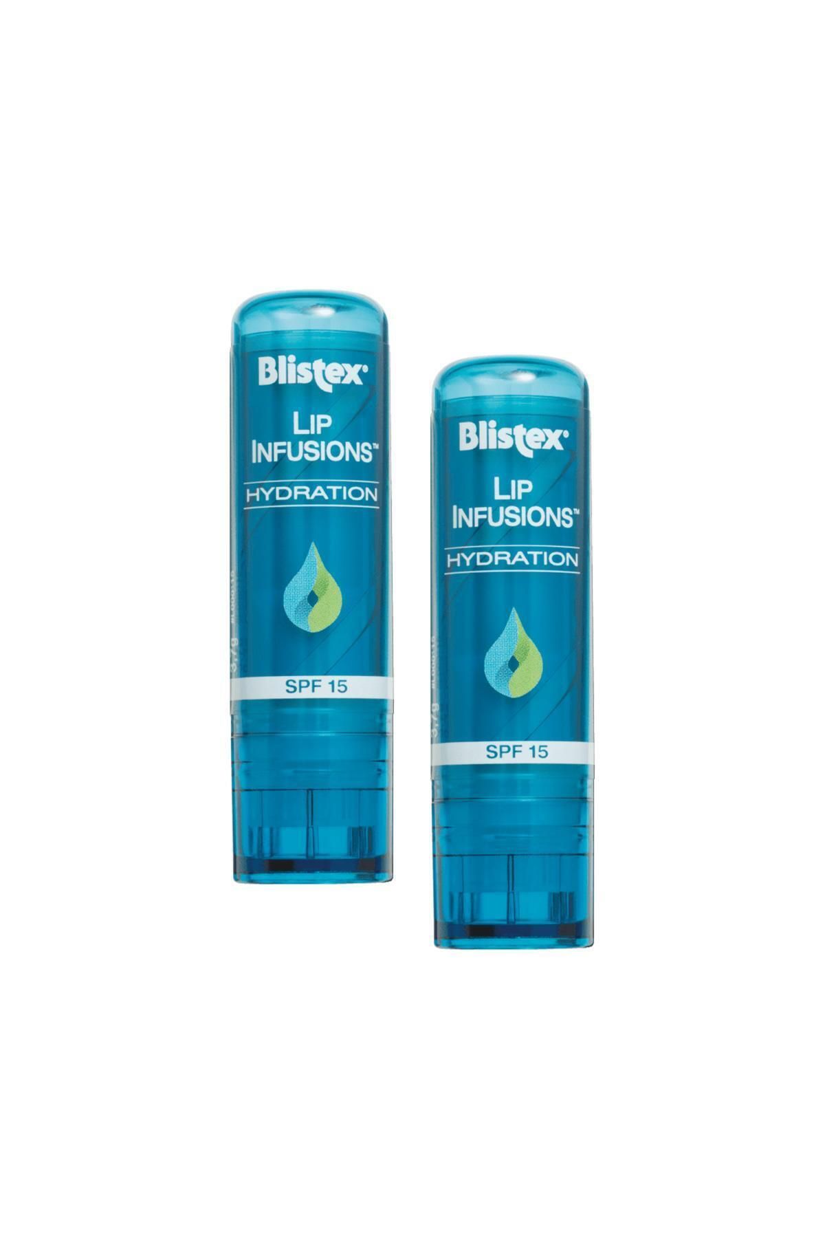 Blistex Uzun Süreli Nemlendirici Dudak Bakımı Lip Infusions Hydration Spf15 3,7g X2