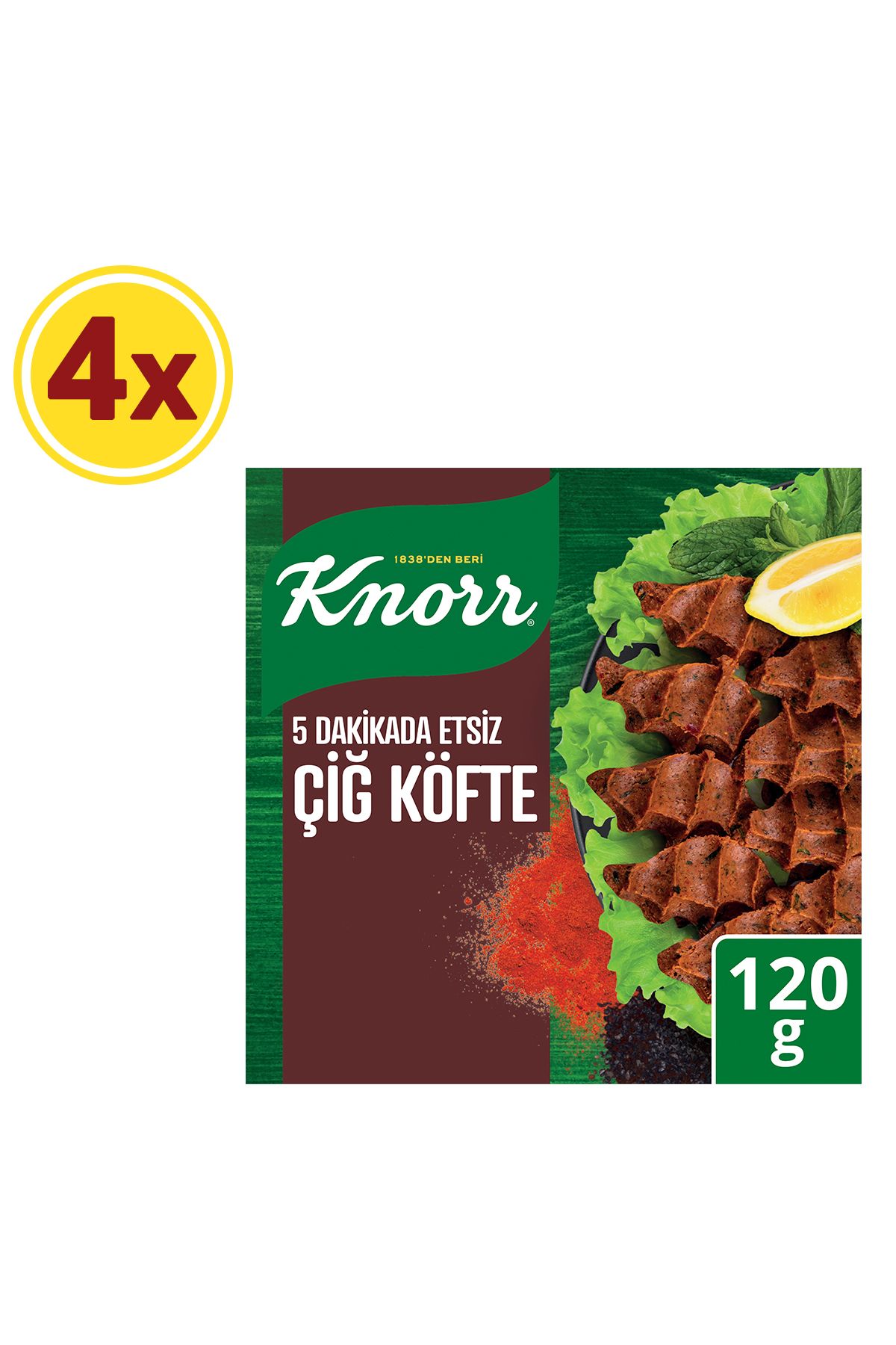 Knorr Cıg Kofte Setı 120 gr X 4 Adet