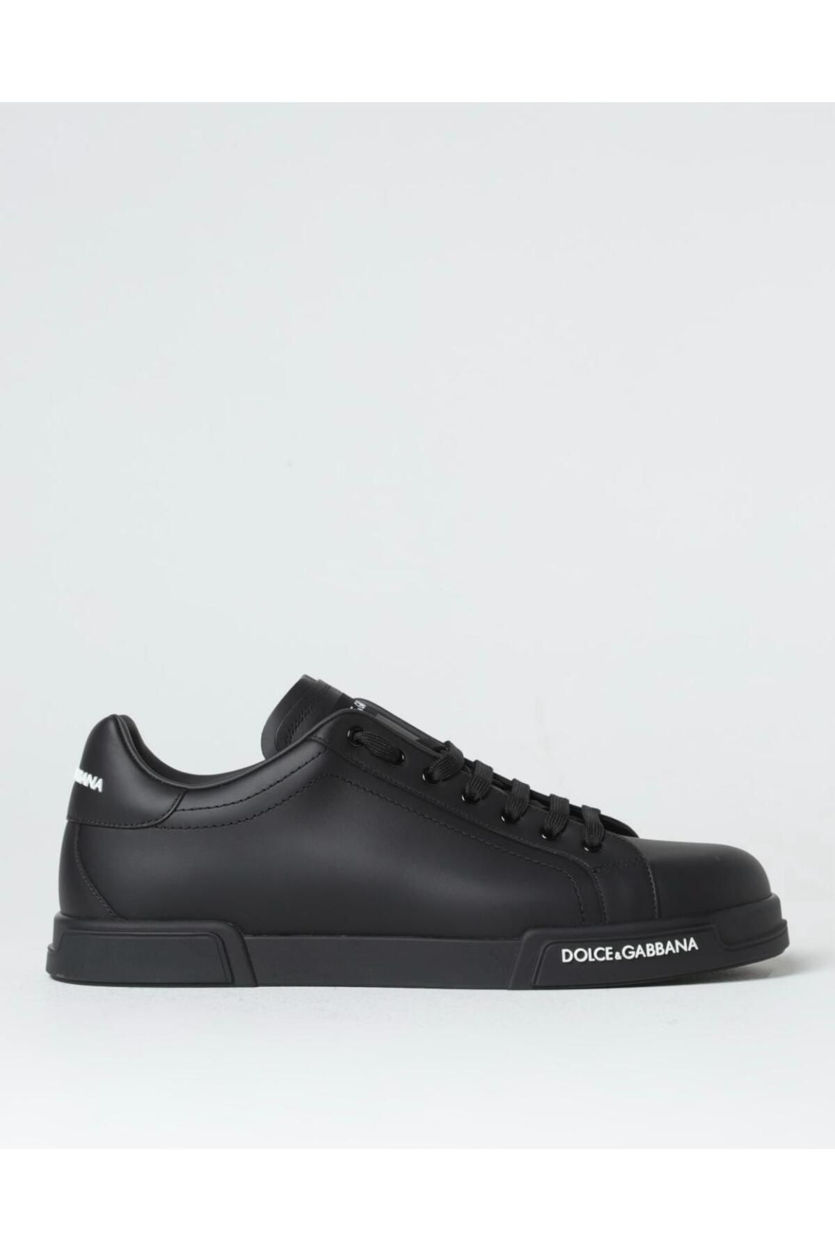 Dolce&Gabbana Calfskin Nappa Portofino Sneakers