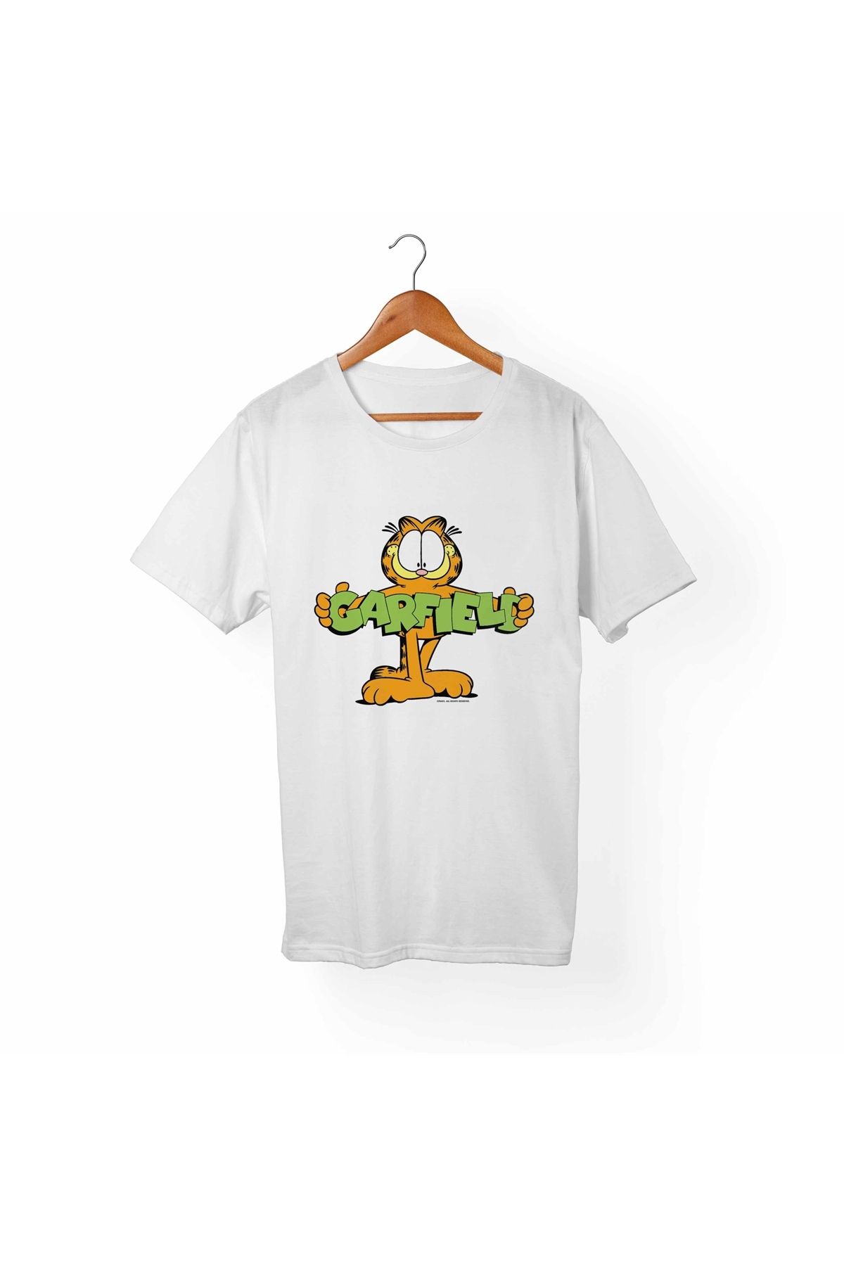 Alfa Tshirt Garfield Çocuk Beyaz Tişört
