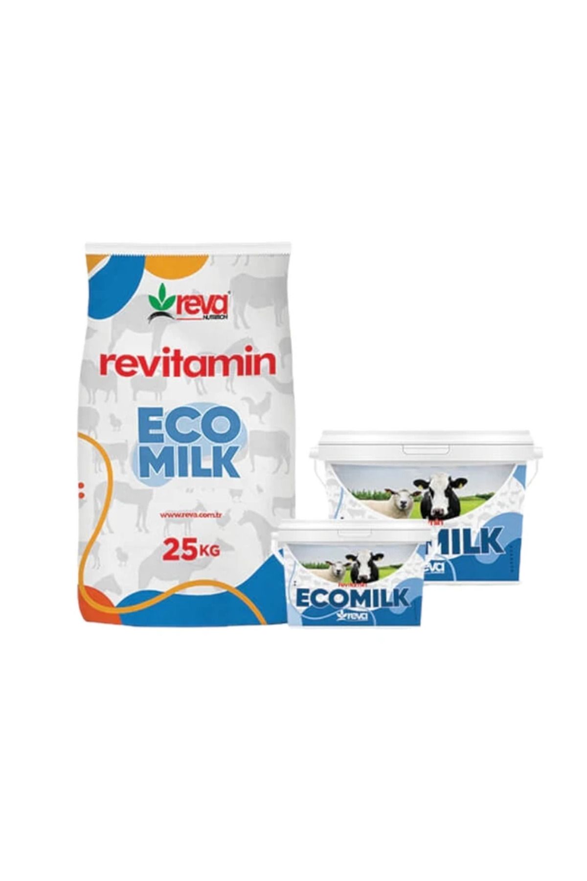 TarımGaraj Revitamin Eco Milk Büyük ve Küçükbaş Hayvan Vitamin Mineral Premiks 20 Kg Kova