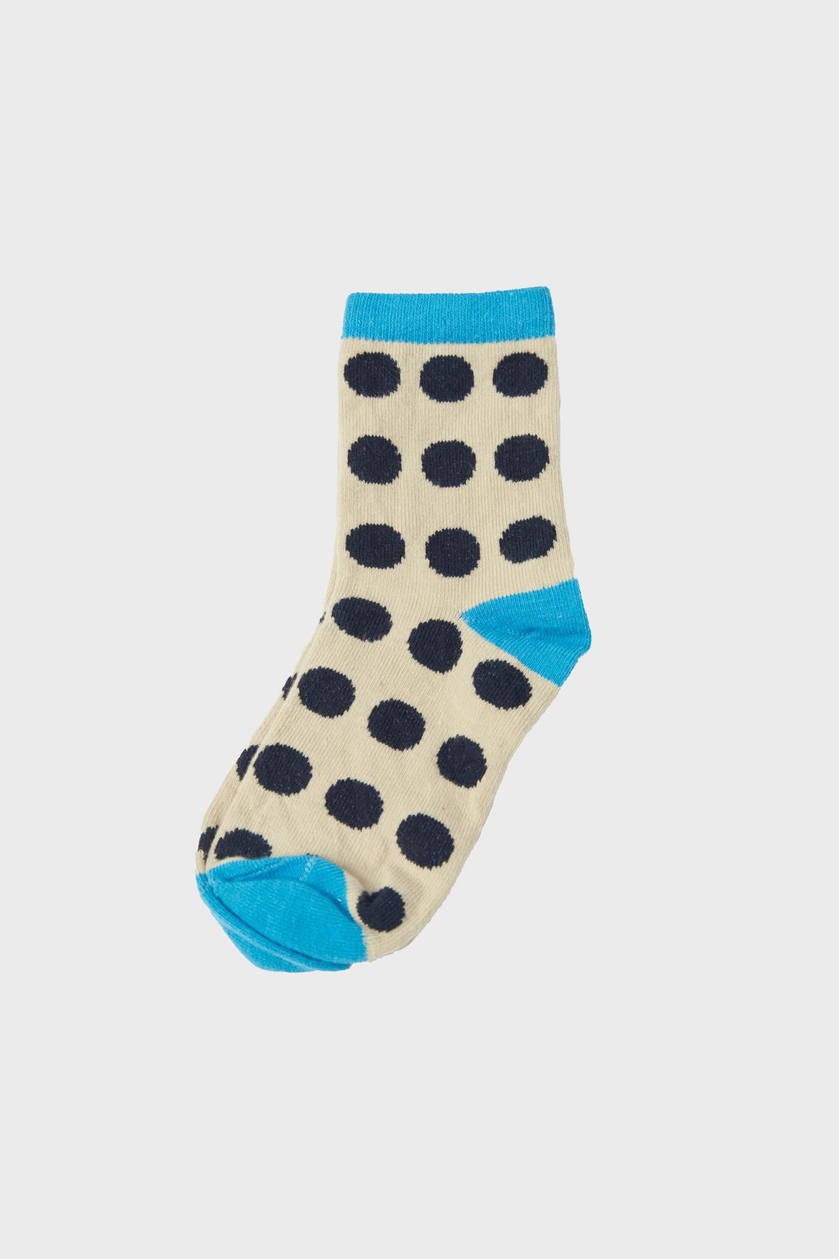 Nebbati BG Store Erkek Çocuk Desenli Çorap