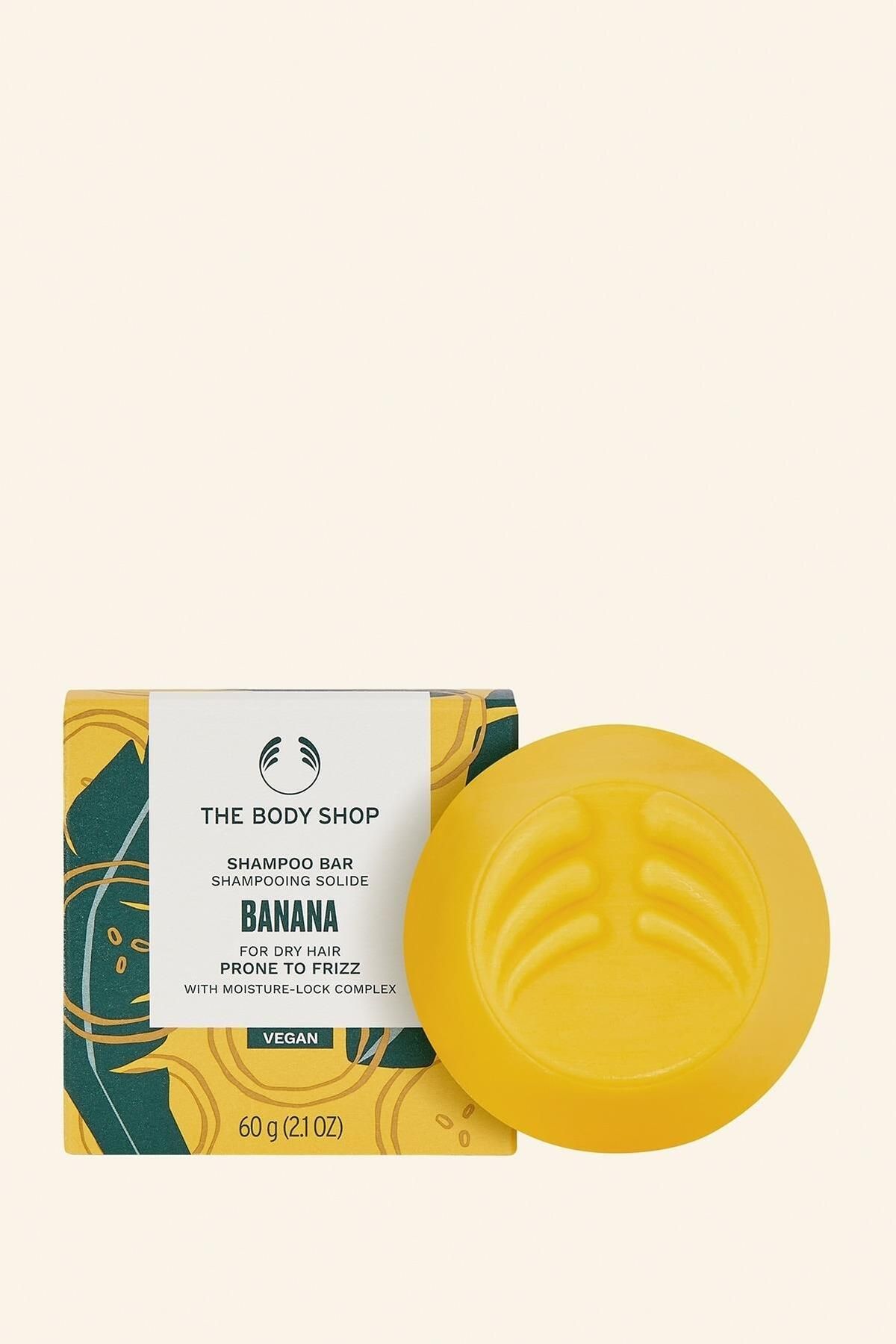 THE BODY SHOP Banana Besleyici Katı Şampuan 60 gr