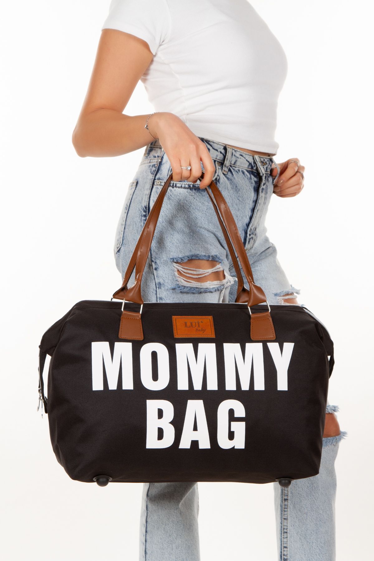 Lui Baby Mommy Bag Mommy Bag Anne Bebek Bakım Çantası Termal Biberonlu