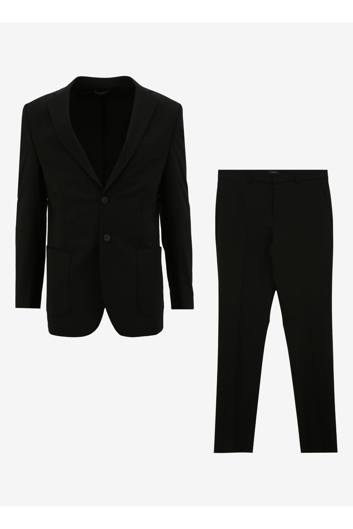 Fabrika Normal Bel Basic Siyah Erkek Takım Elbise F4SM-TKM 0363
