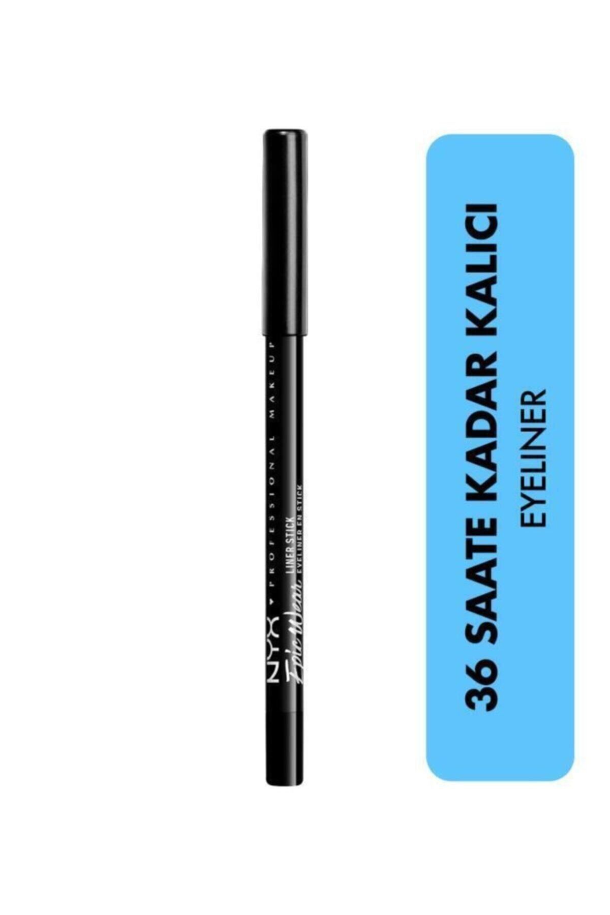 NYX Professional Makeup Göz Kalemi - Epic Wear Liner Stıcks Pitch Black Eyeliner 800897207502