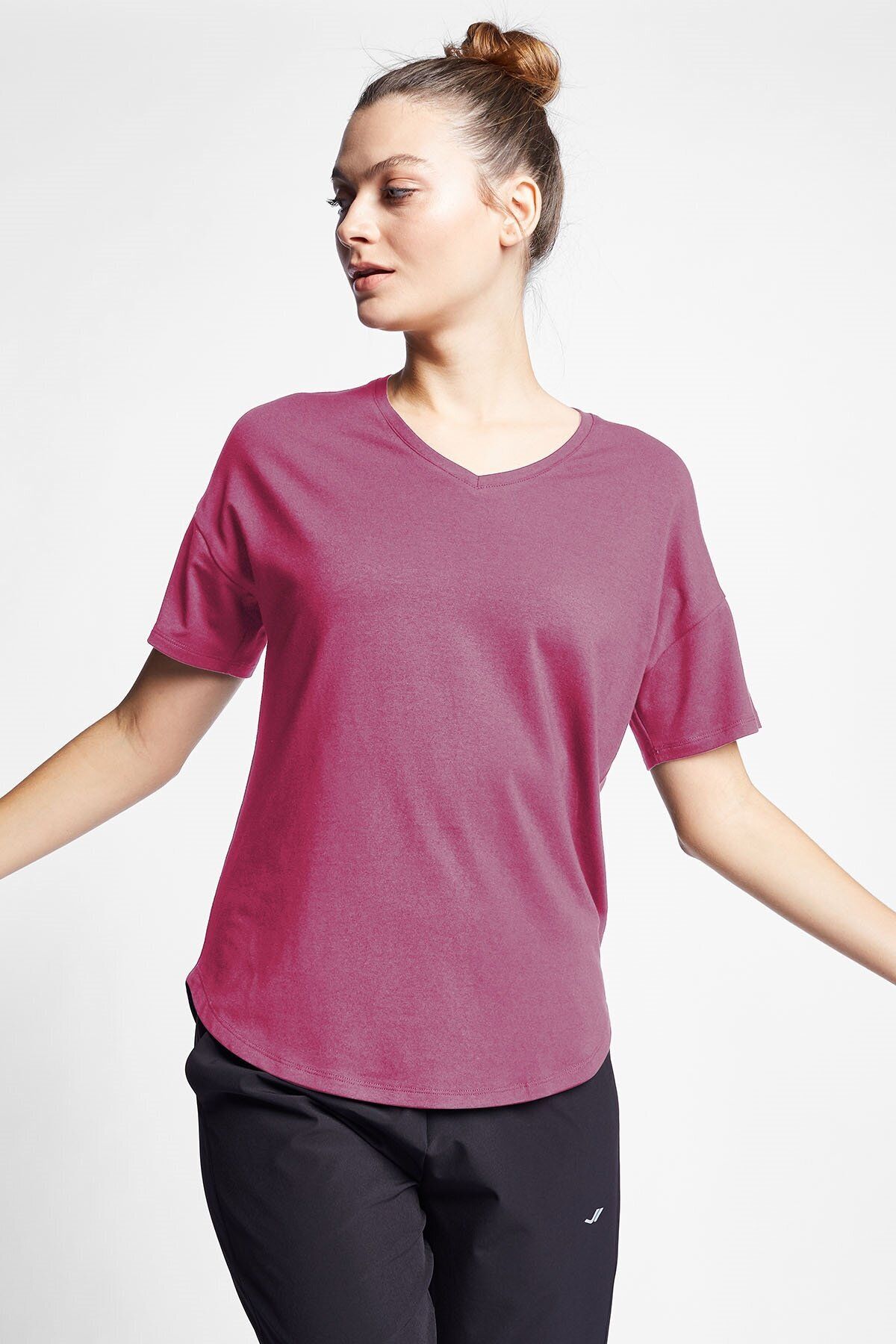 Lescon Kadın Kısa Kollu T-shirt 24s-2215-24b