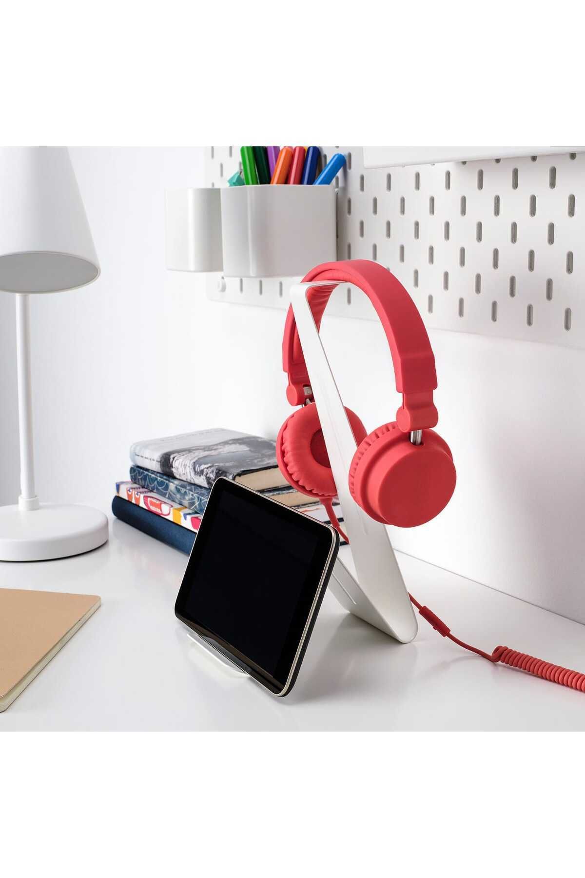 IKEA Kulaklık Telefon Tablet Standı Beyaz Paslanmaz Çelik