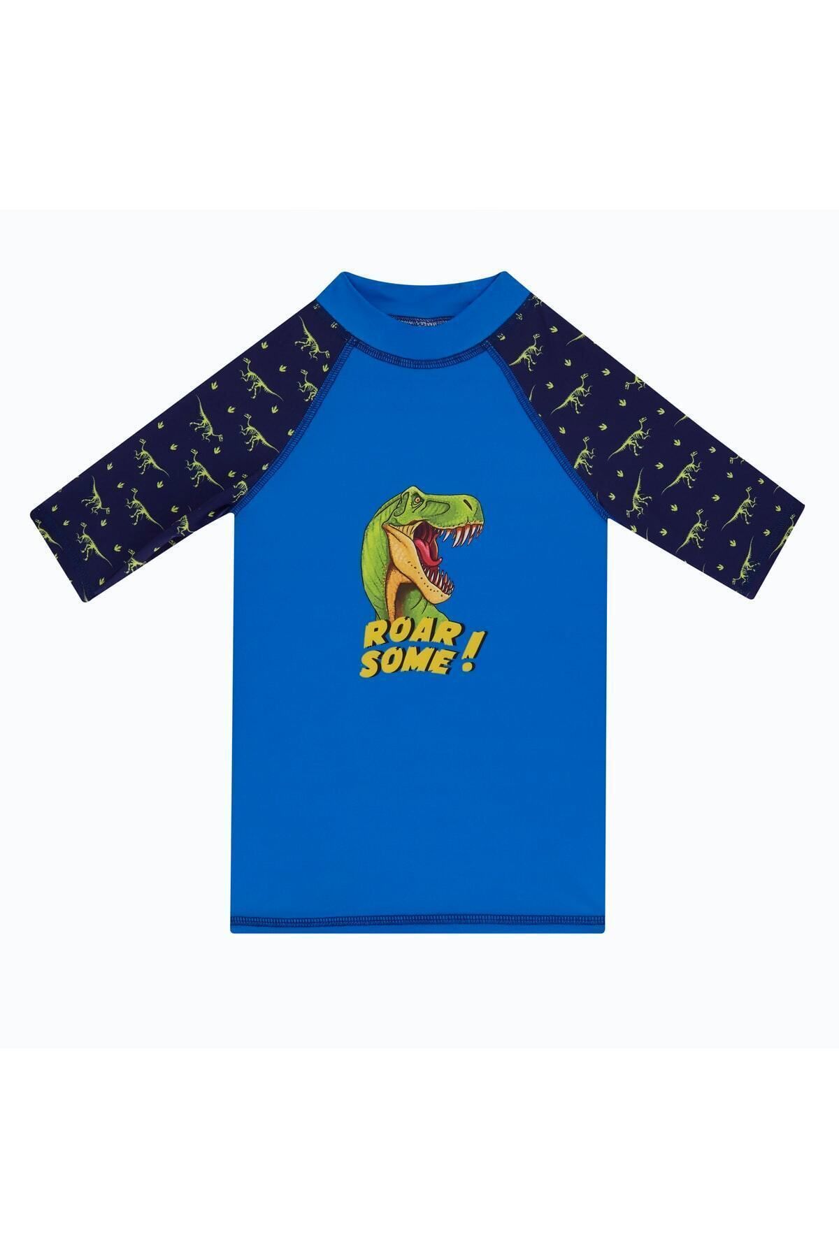 SLIPSTOP Matrix Kolay Kuruyan Uv Korumalı T Shirt Erkek Çocuk T SHİRT