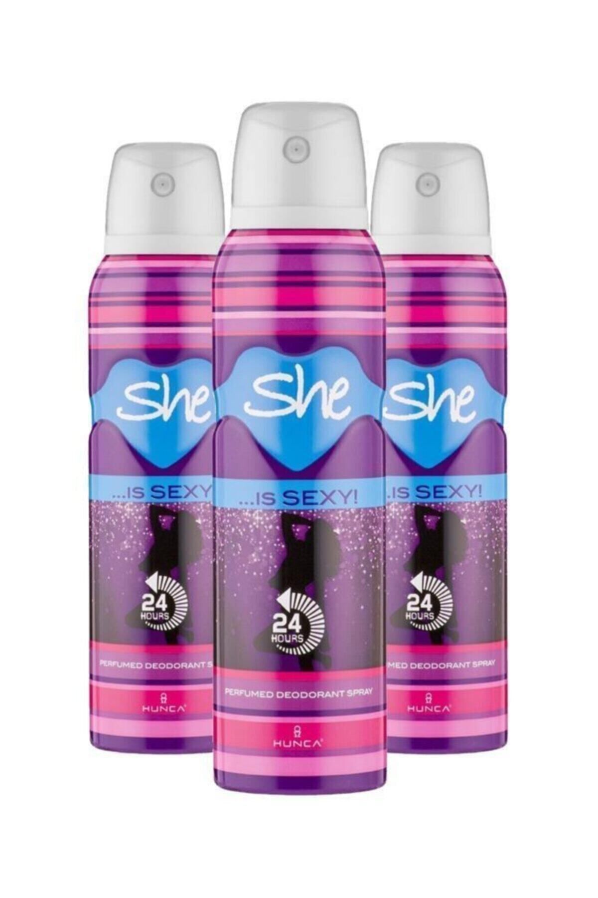 She Deodorant For Women Is Sexy 150ml X 3 Adet