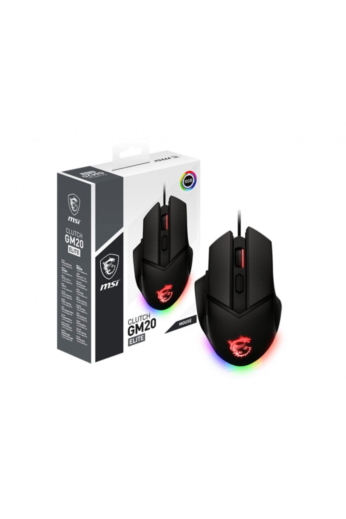 MSI Clutch Gm20 Elıte Rgb Gamıng Mouse